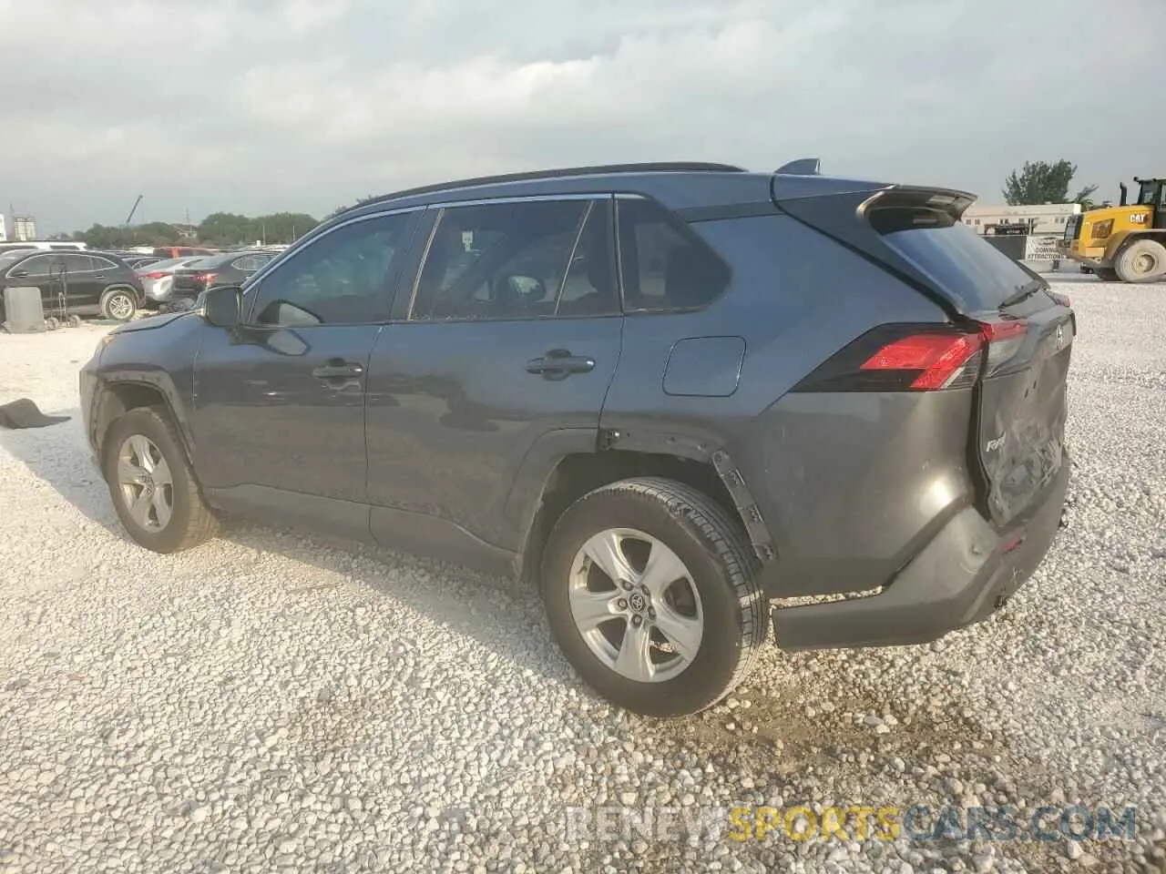 2 Photograph of a damaged car 2T3W1RFV4MC117419 TOYOTA RAV4 2021