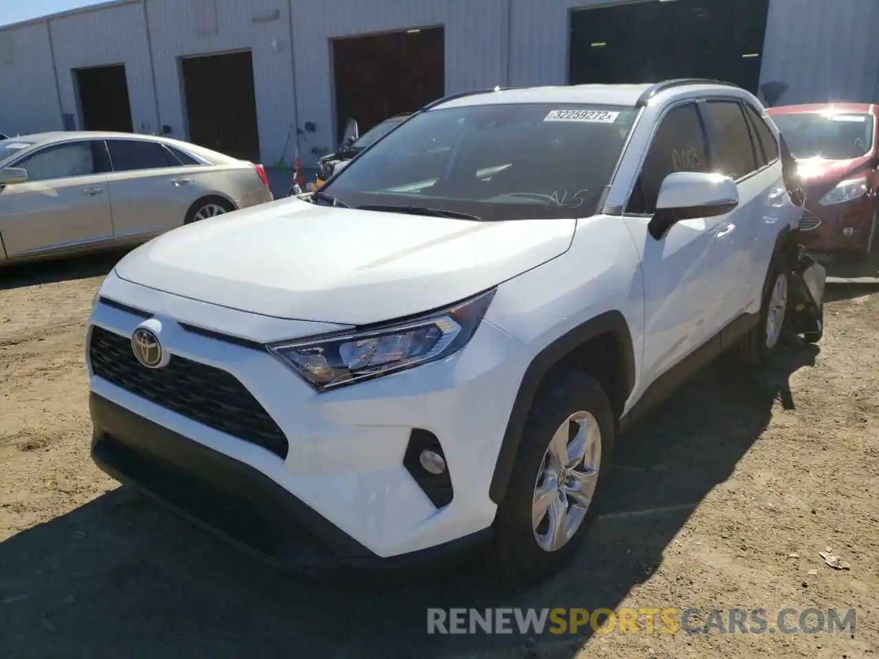 2 Photograph of a damaged car 2T3W1RFV4MC124516 TOYOTA RAV4 2021