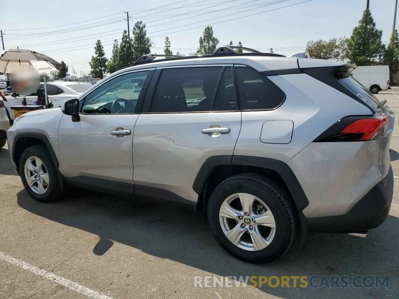 2 Photograph of a damaged car 2T3W1RFV4MC130137 TOYOTA RAV4 2021
