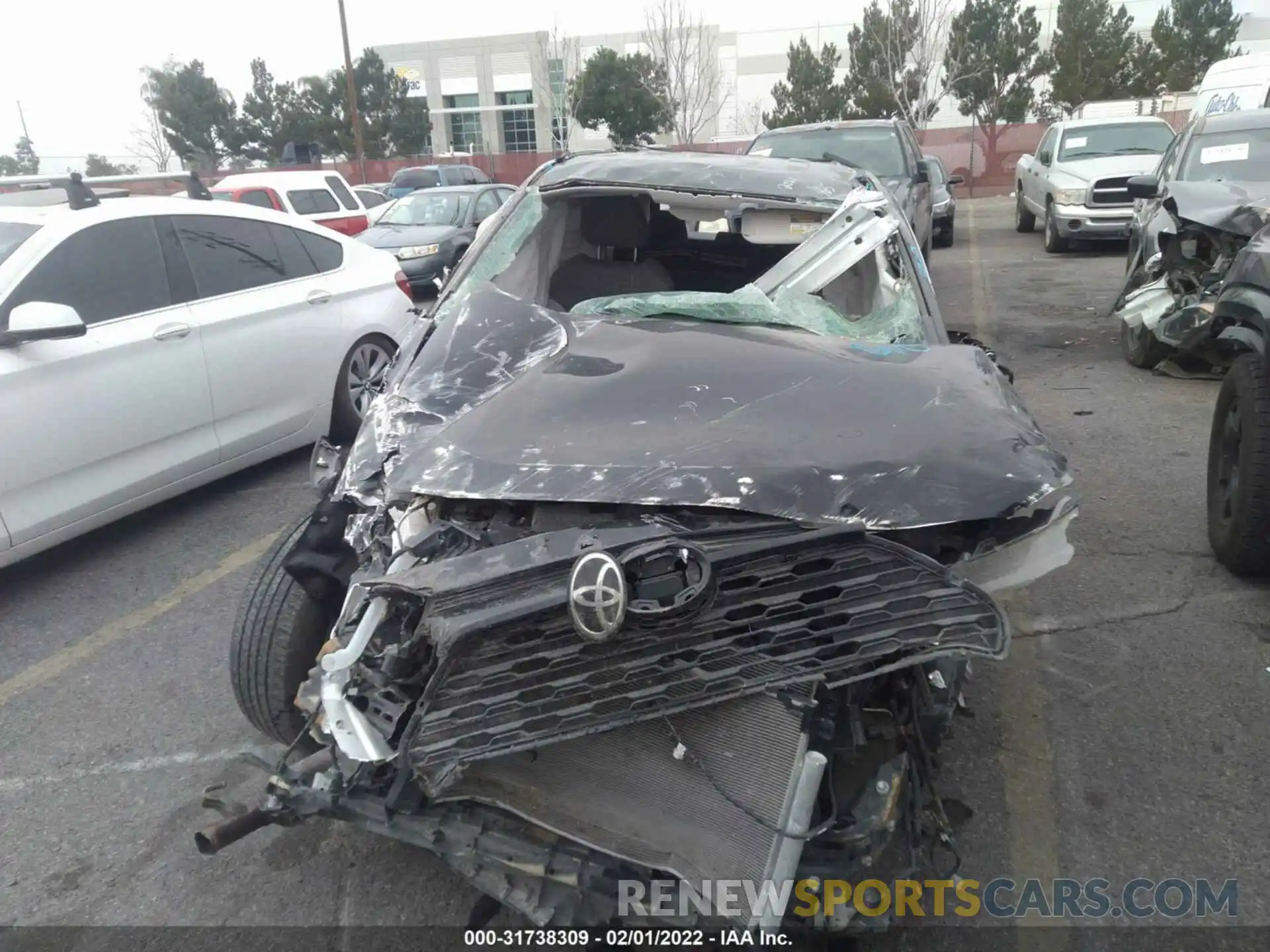 6 Photograph of a damaged car 2T3W1RFV4MC131465 TOYOTA RAV4 2021