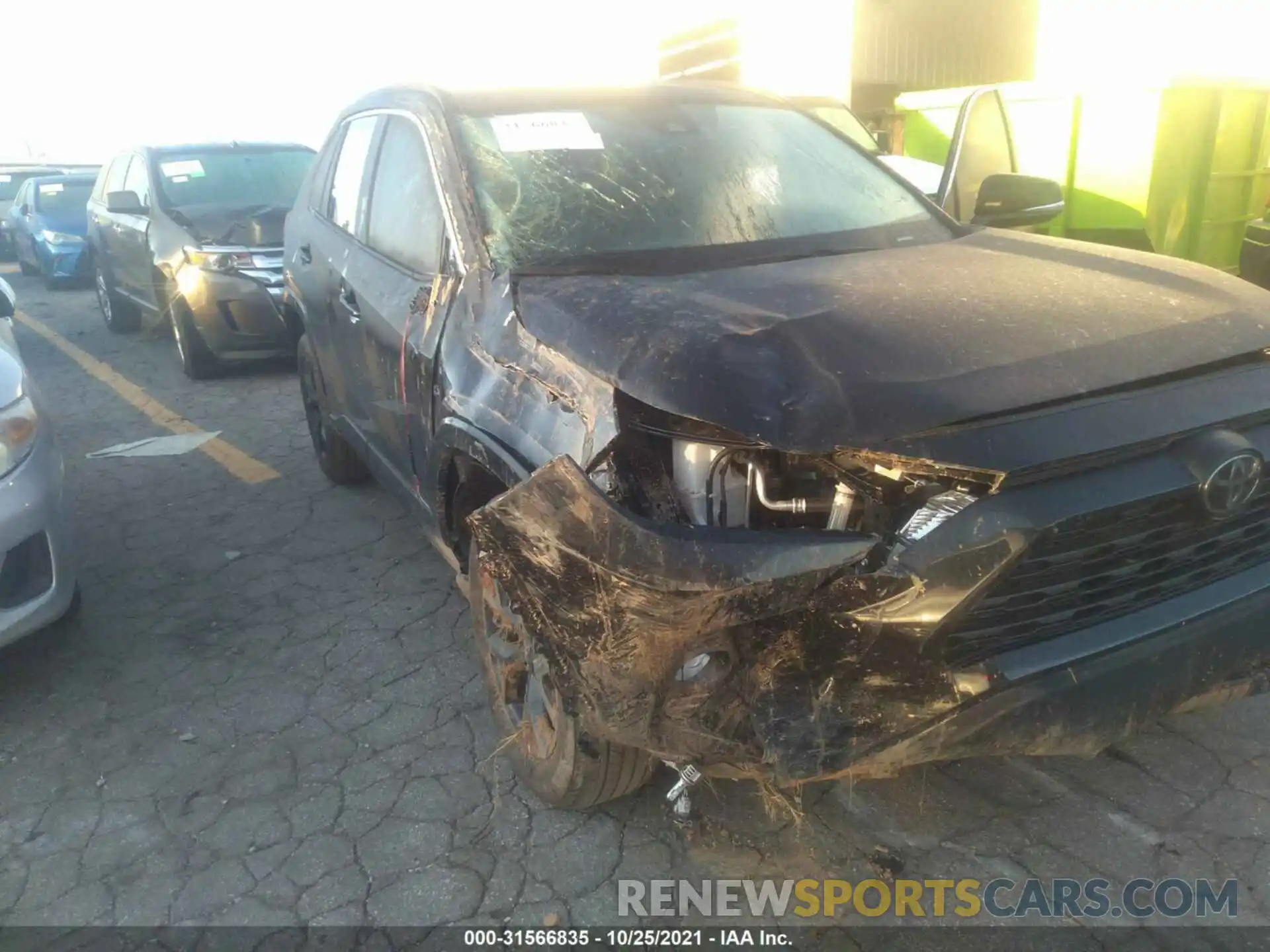 6 Photograph of a damaged car 2T3W1RFV4MC140425 TOYOTA RAV4 2021