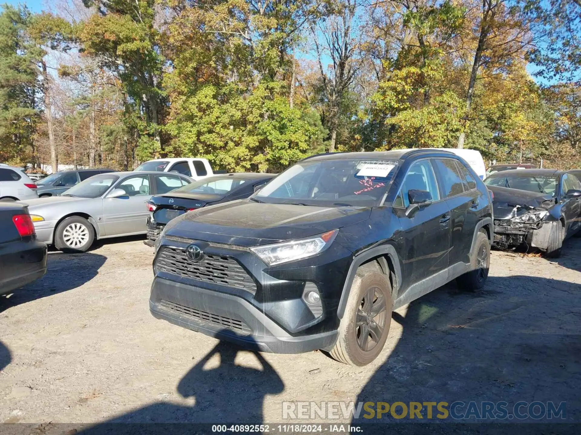 2 Photograph of a damaged car 2T3W1RFV4MC141350 TOYOTA RAV4 2021
