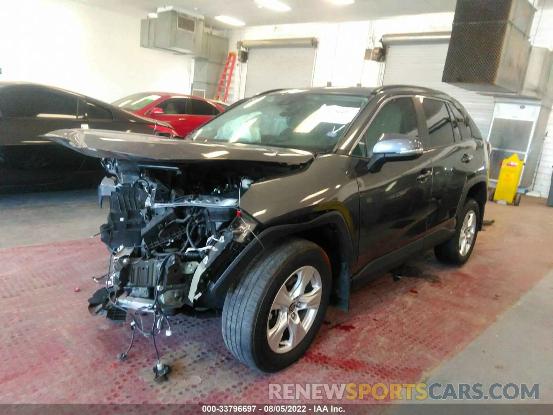 2 Photograph of a damaged car 2T3W1RFV4MC142059 TOYOTA RAV4 2021