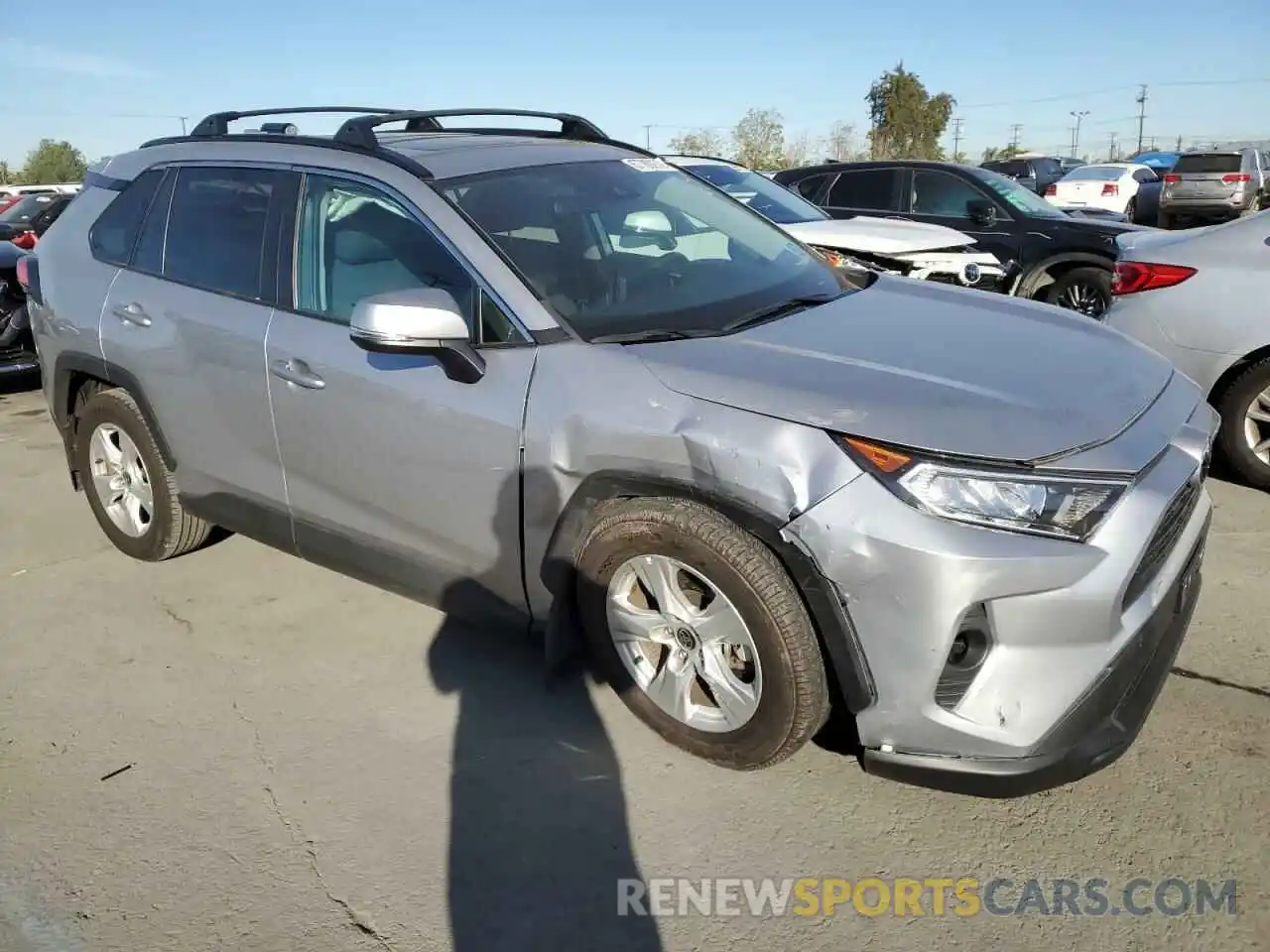 4 Photograph of a damaged car 2T3W1RFV4MC145432 TOYOTA RAV4 2021