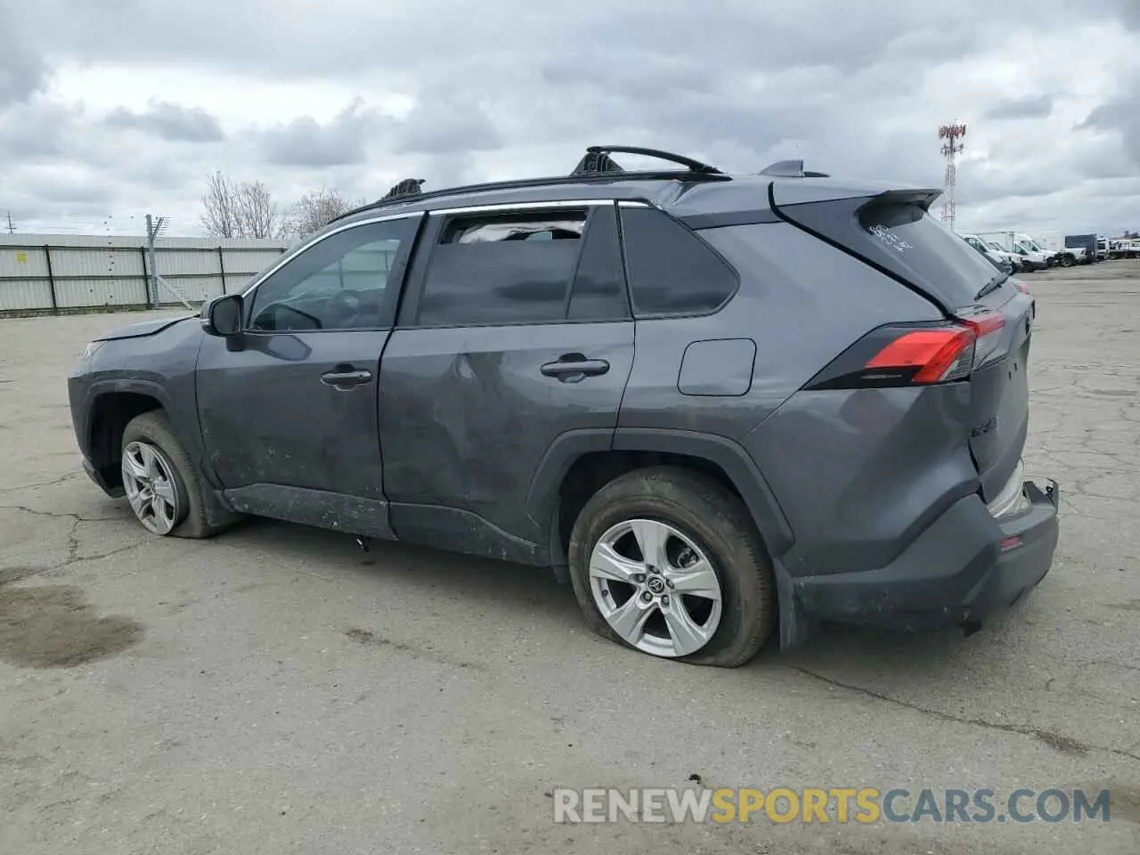 2 Photograph of a damaged car 2T3W1RFV4MC153241 TOYOTA RAV4 2021