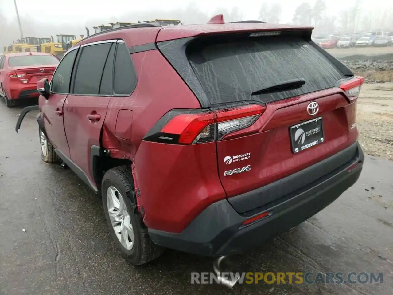 3 Photograph of a damaged car 2T3W1RFV4MW107164 TOYOTA RAV4 2021