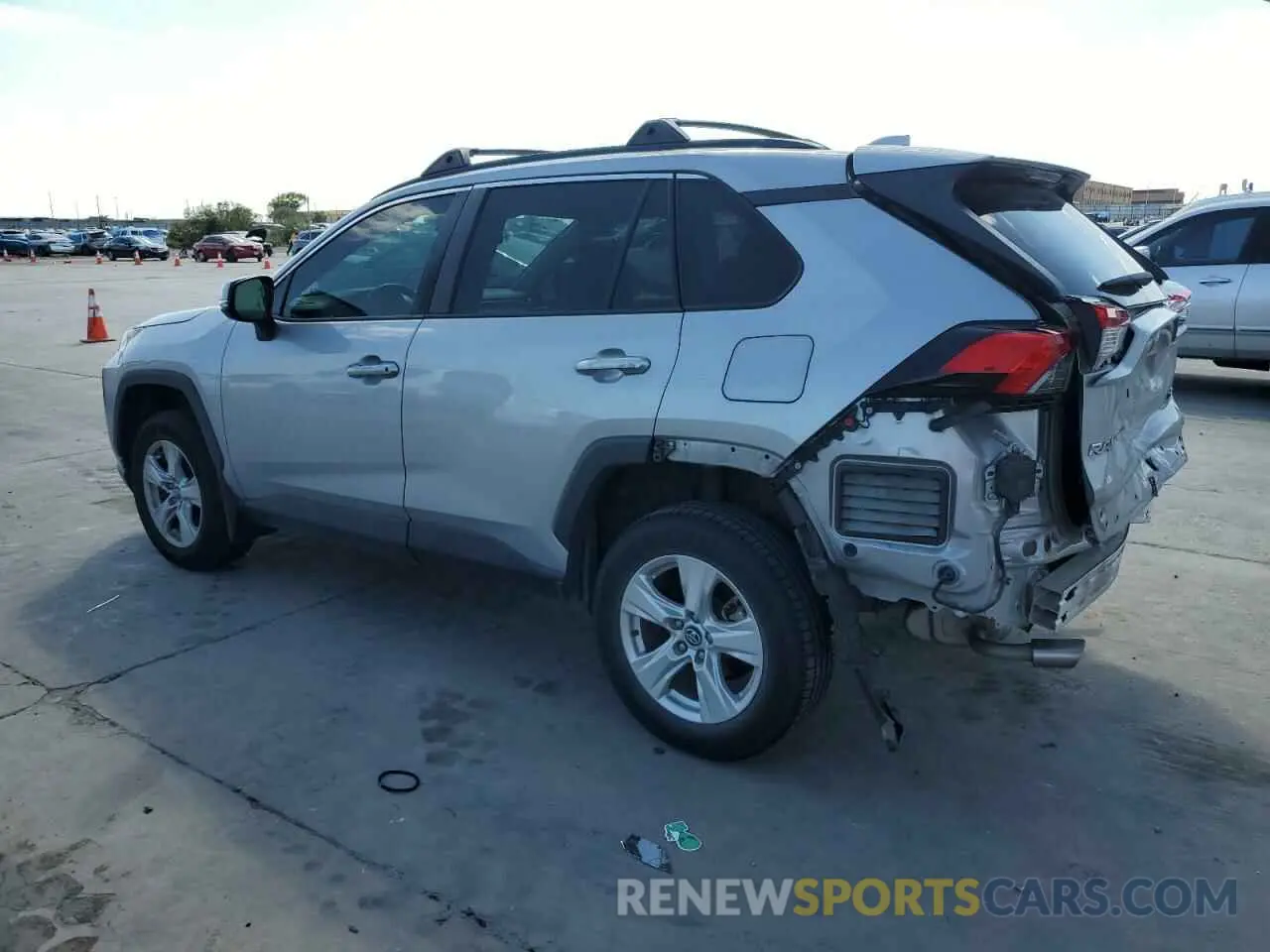 2 Photograph of a damaged car 2T3W1RFV4MW107813 TOYOTA RAV4 2021