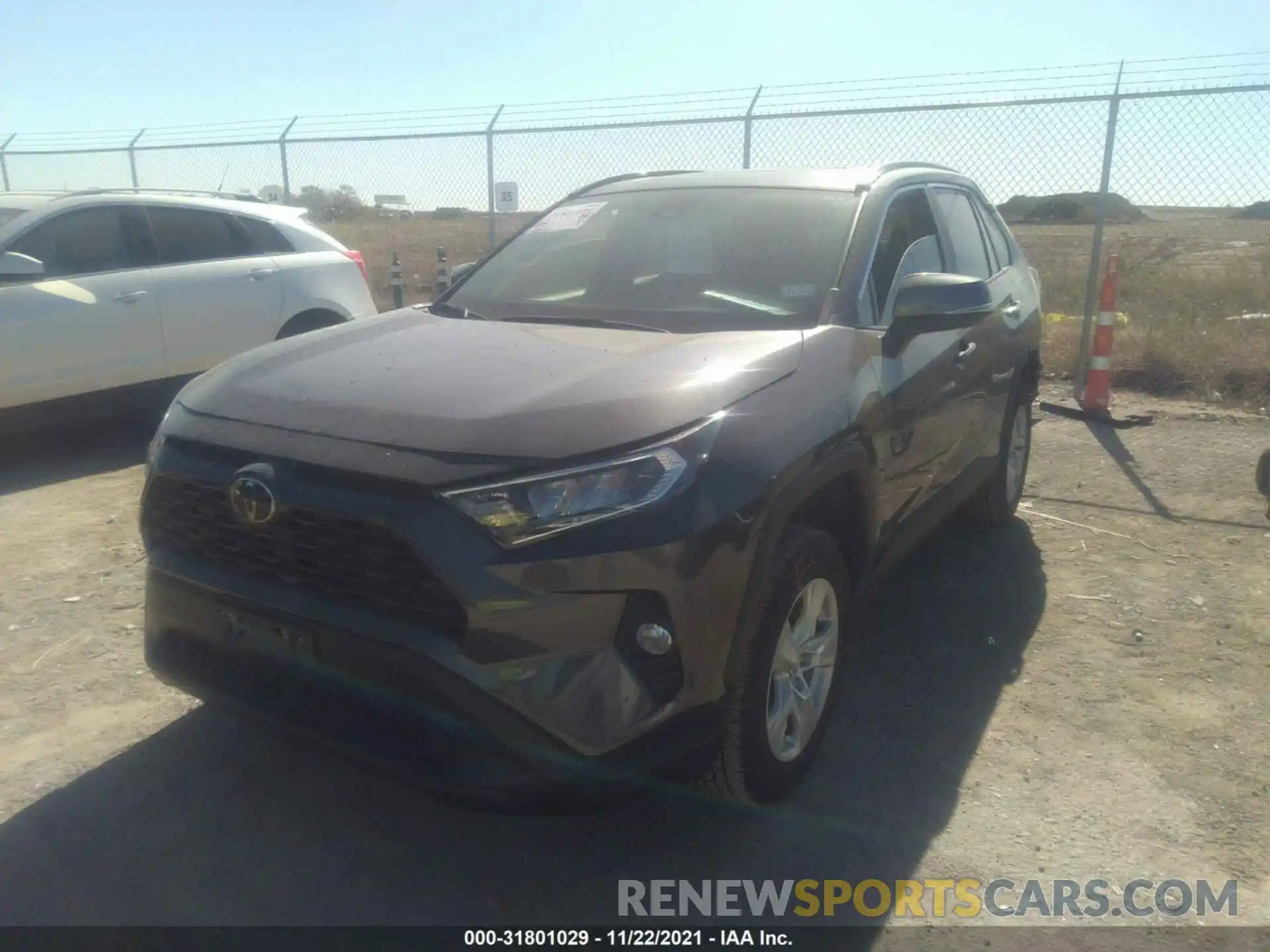 2 Photograph of a damaged car 2T3W1RFV4MW108878 TOYOTA RAV4 2021