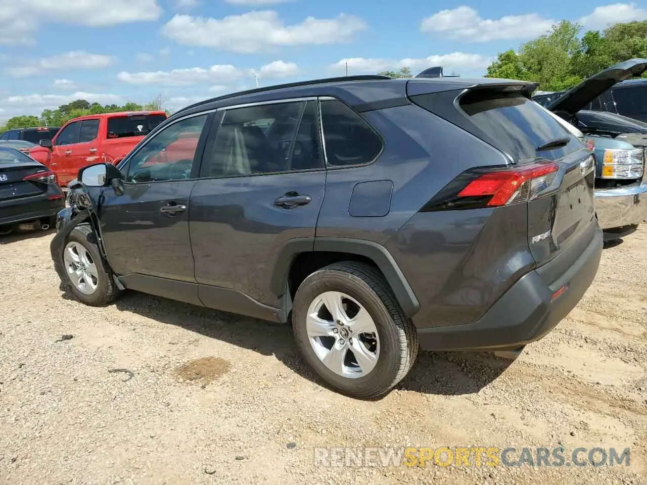 2 Photograph of a damaged car 2T3W1RFV4MW110985 TOYOTA RAV4 2021