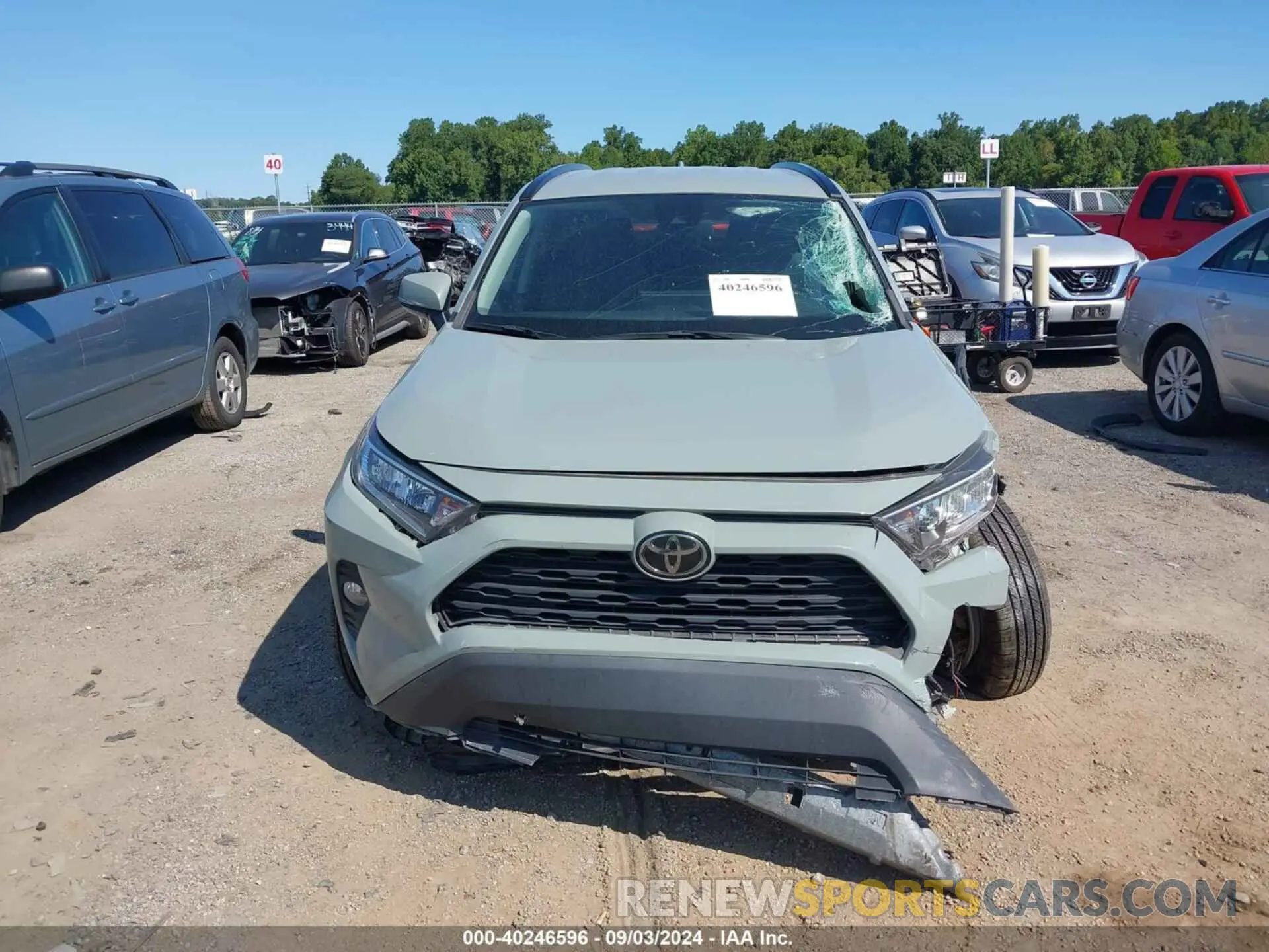 12 Photograph of a damaged car 2T3W1RFV4MW115989 TOYOTA RAV4 2021