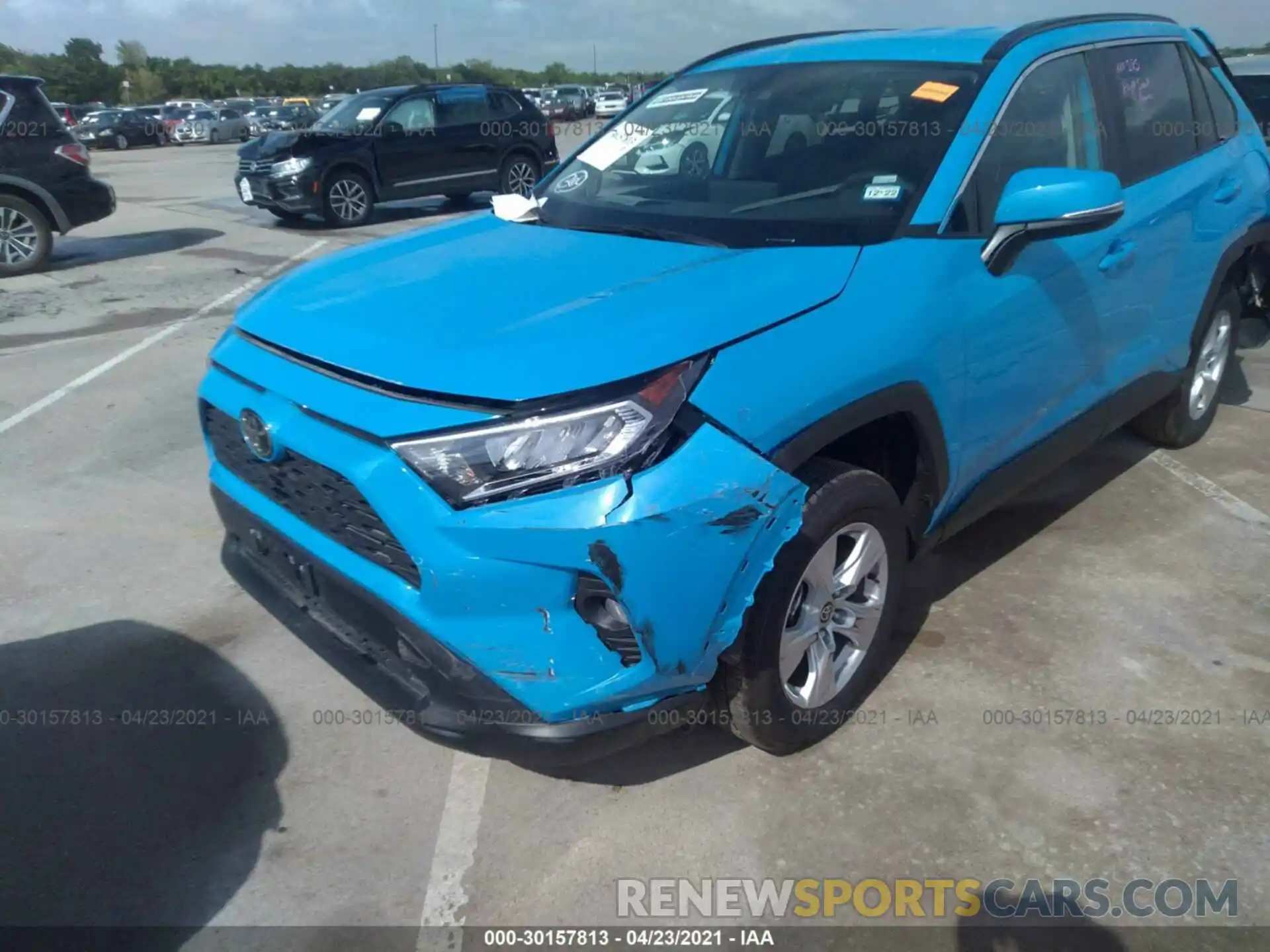 6 Photograph of a damaged car 2T3W1RFV4MW126930 TOYOTA RAV4 2021