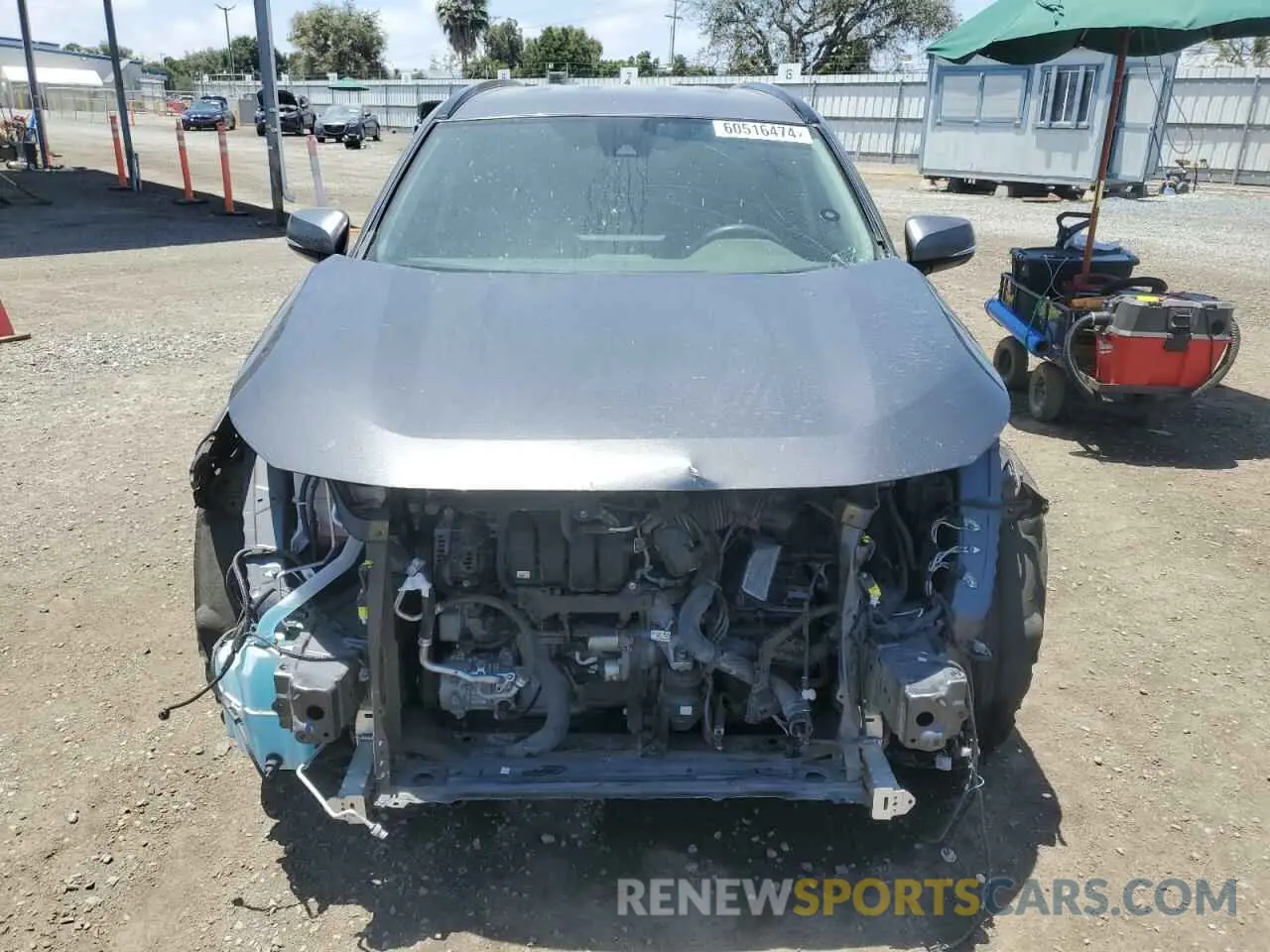 5 Photograph of a damaged car 2T3W1RFV4MW133652 TOYOTA RAV4 2021
