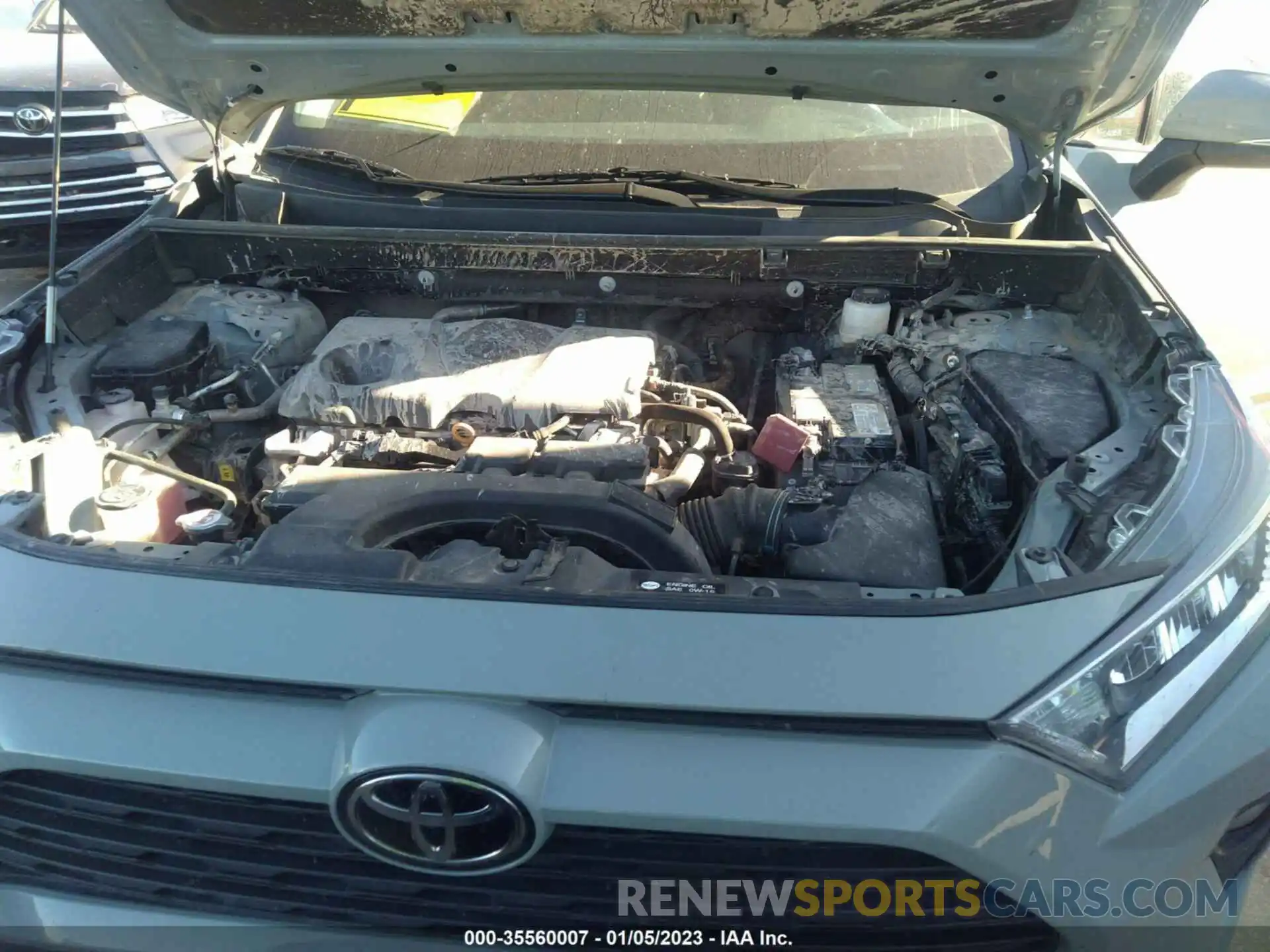 10 Photograph of a damaged car 2T3W1RFV4MW137460 TOYOTA RAV4 2021