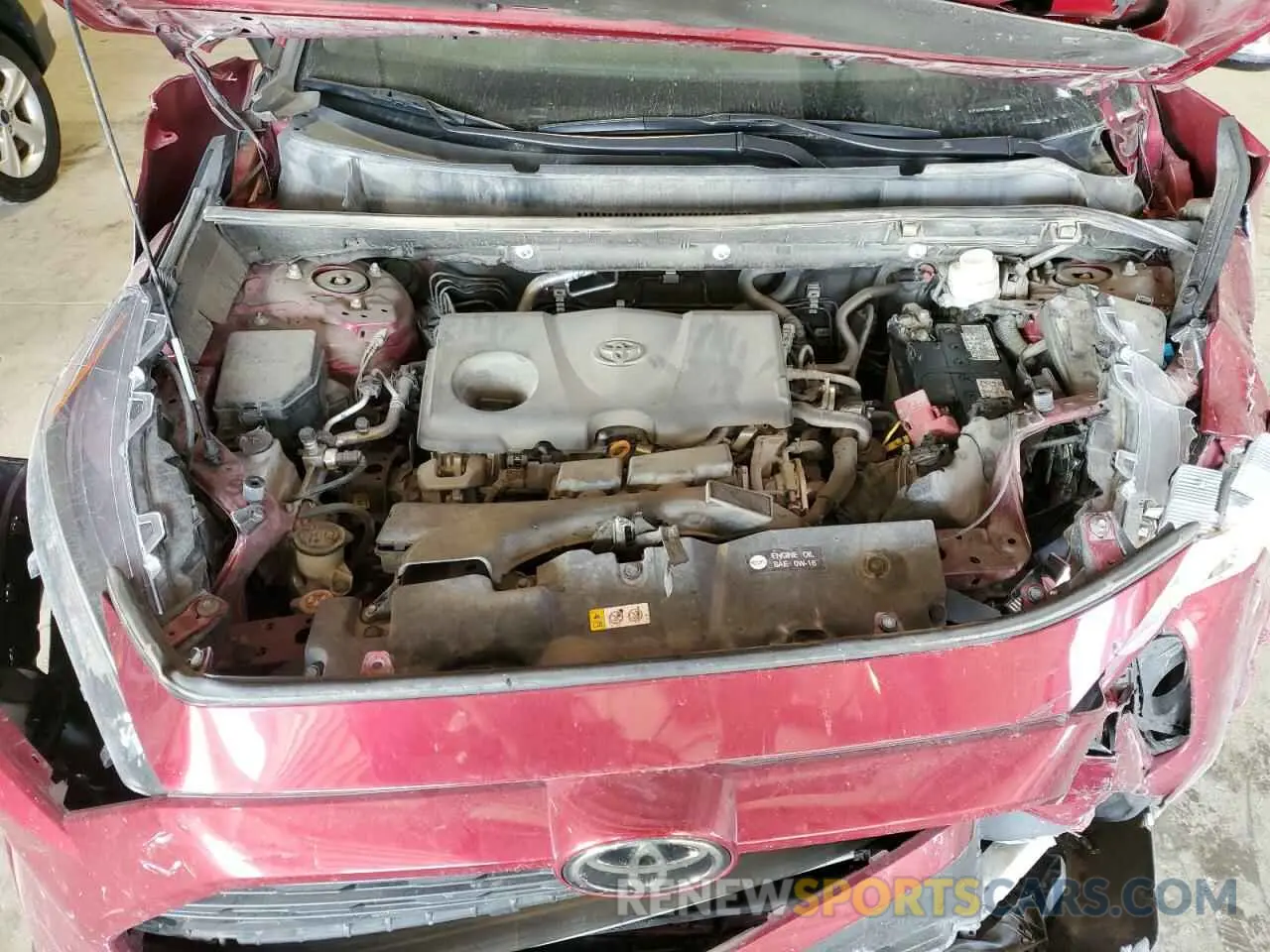 12 Photograph of a damaged car 2T3W1RFV4MW138172 TOYOTA RAV4 2021