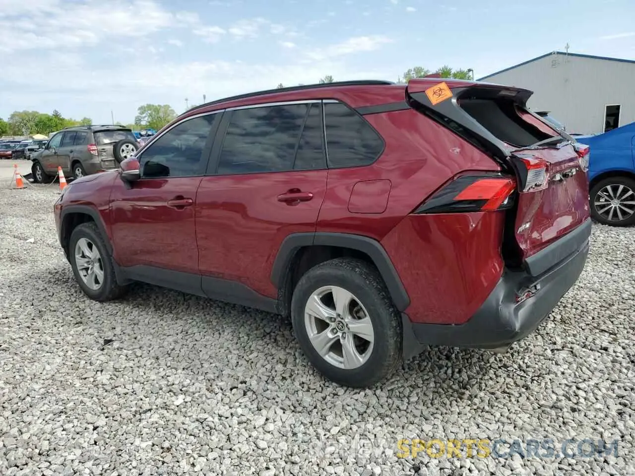 2 Photograph of a damaged car 2T3W1RFV4MW146109 TOYOTA RAV4 2021