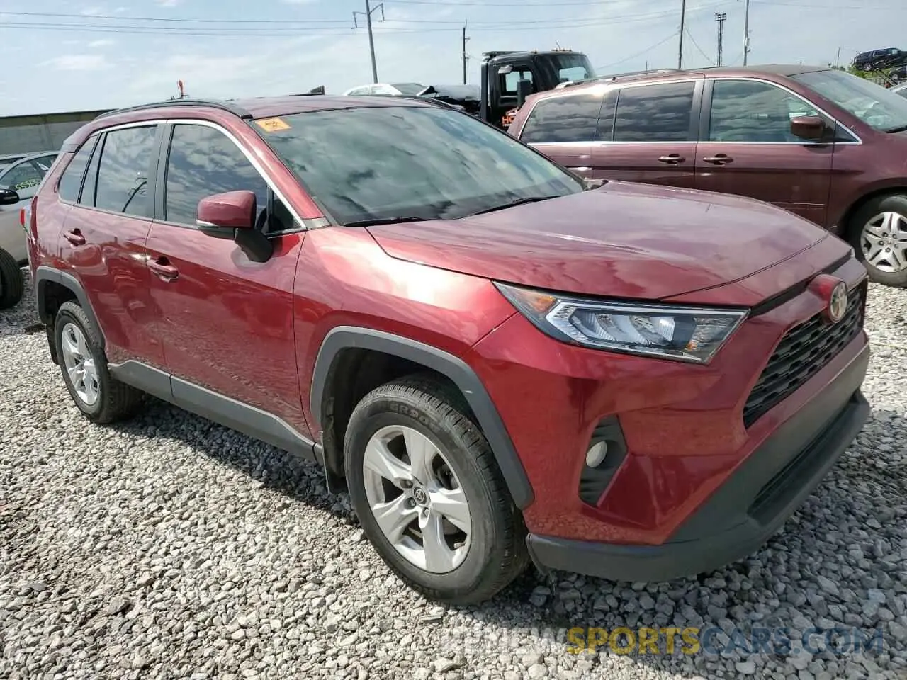 4 Photograph of a damaged car 2T3W1RFV4MW146109 TOYOTA RAV4 2021