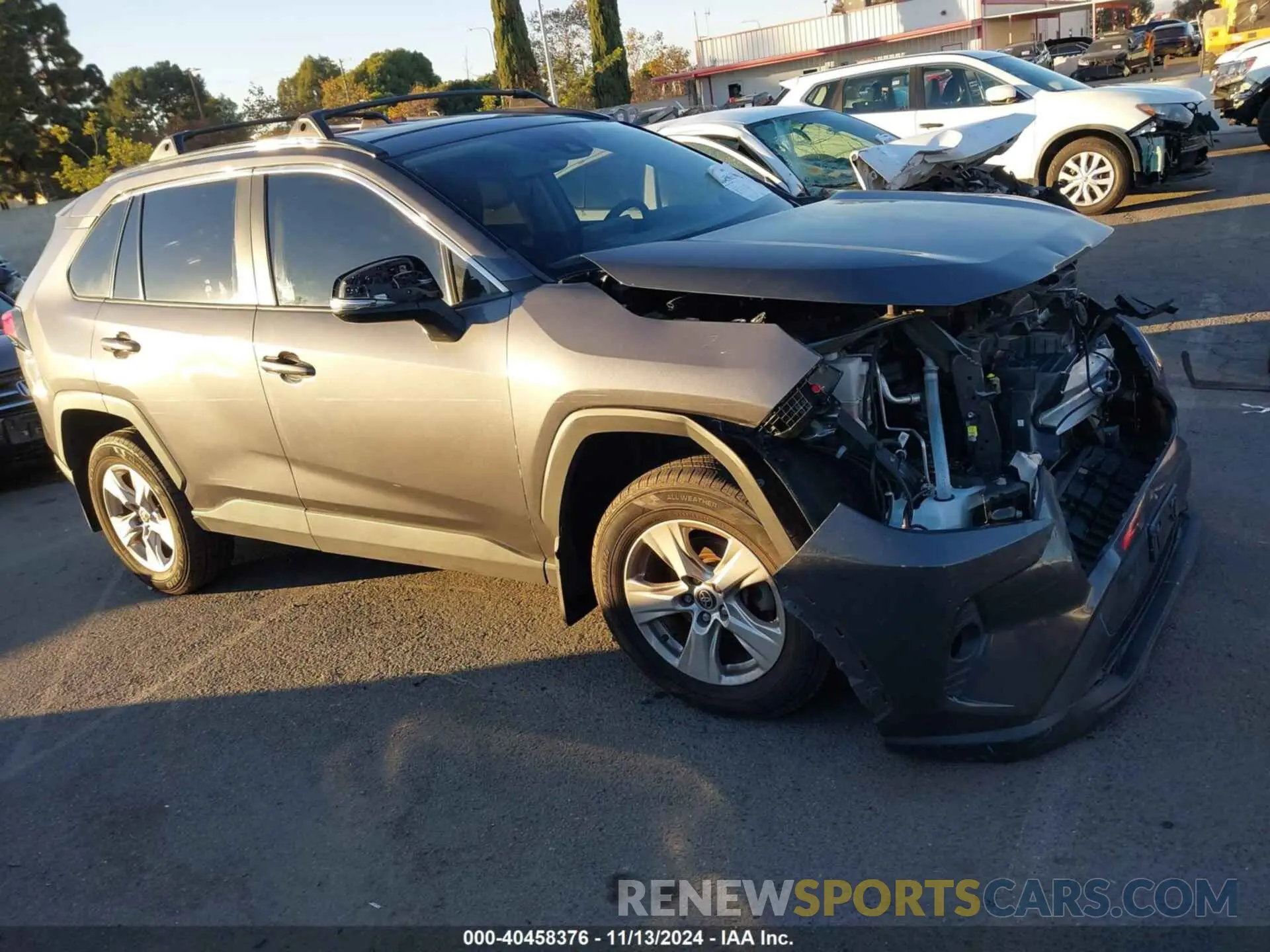 14 Photograph of a damaged car 2T3W1RFV4MW146448 TOYOTA RAV4 2021