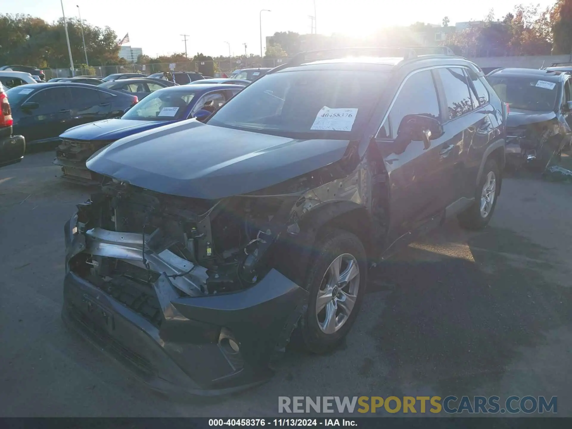 2 Photograph of a damaged car 2T3W1RFV4MW146448 TOYOTA RAV4 2021