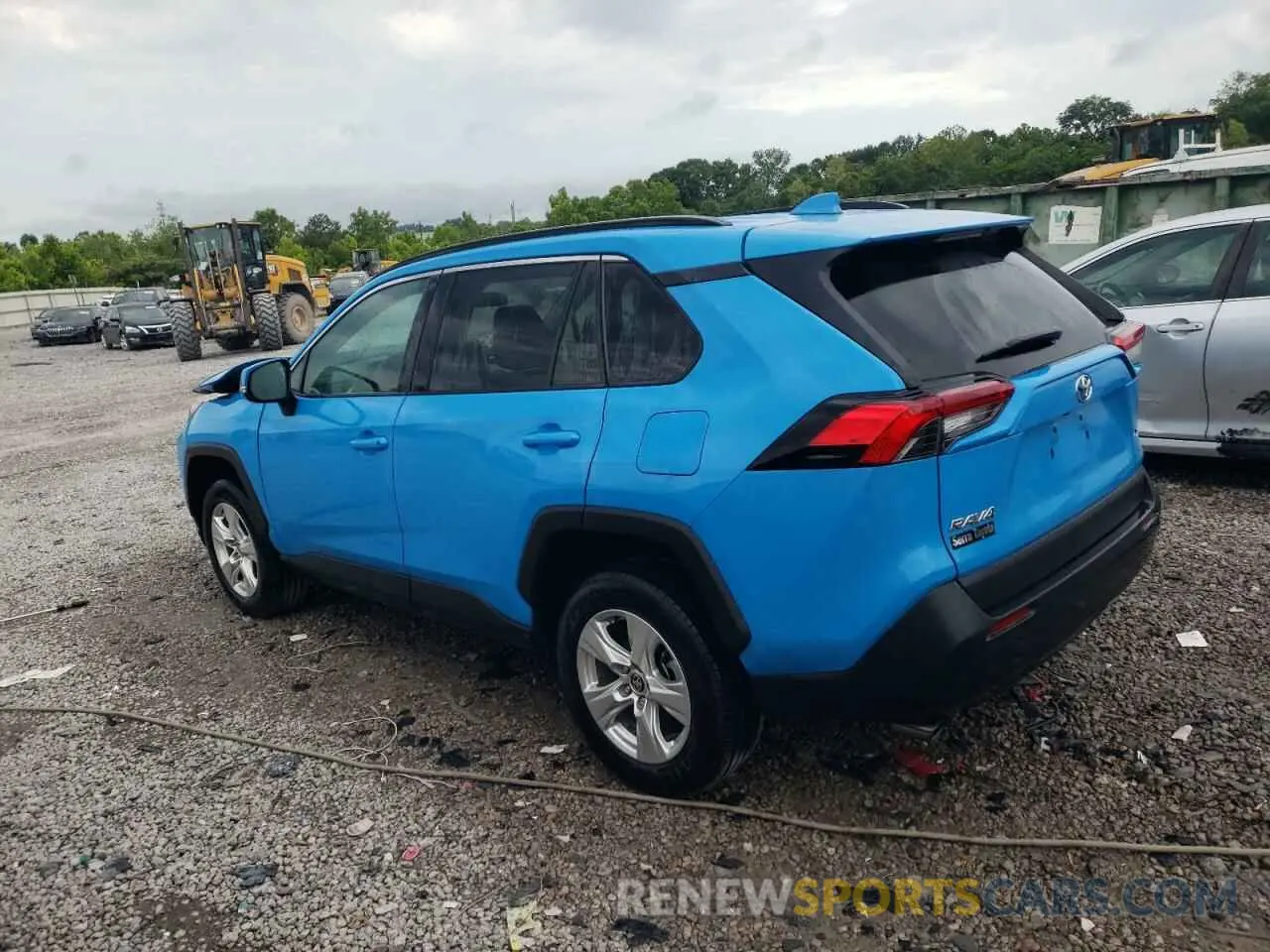 2 Photograph of a damaged car 2T3W1RFV4MW160091 TOYOTA RAV4 2021