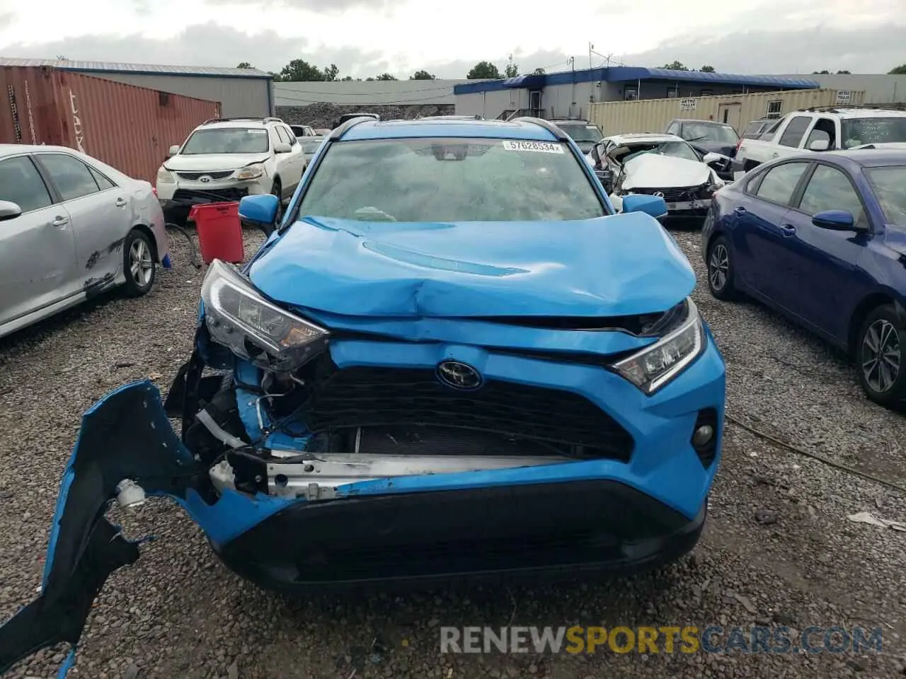 5 Photograph of a damaged car 2T3W1RFV4MW160091 TOYOTA RAV4 2021