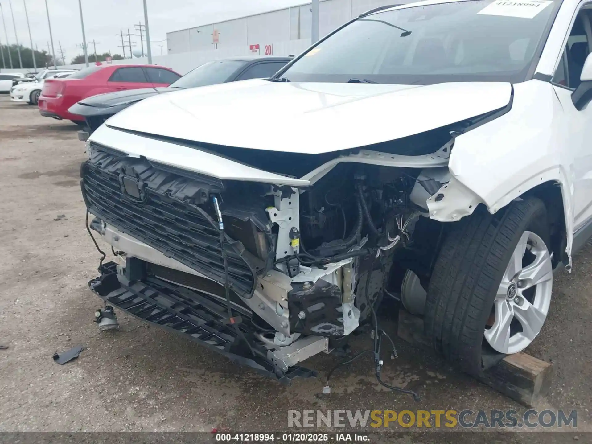 6 Photograph of a damaged car 2T3W1RFV4MW166909 TOYOTA RAV4 2021