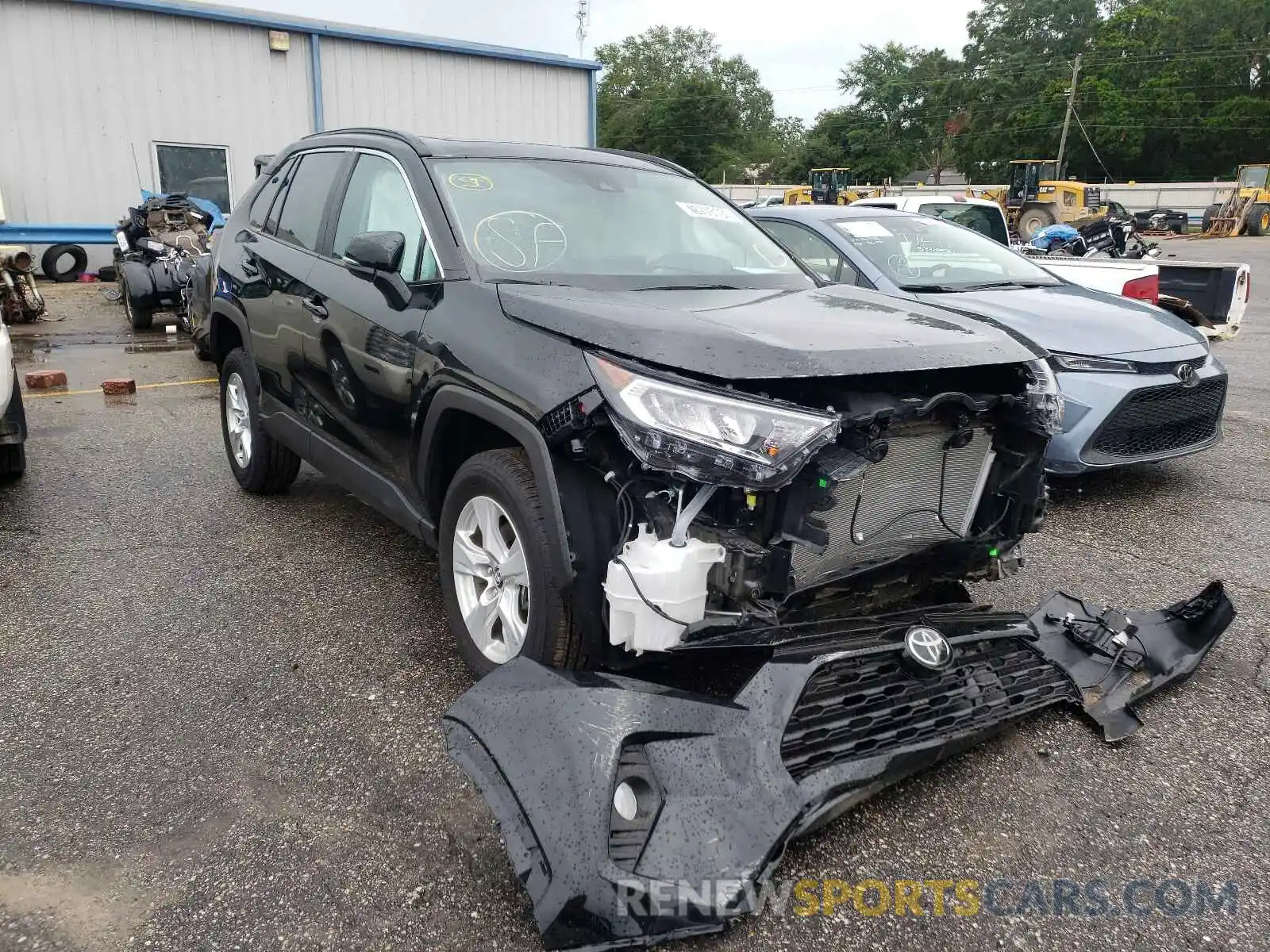 1 Photograph of a damaged car 2T3W1RFV5MC094927 TOYOTA RAV4 2021