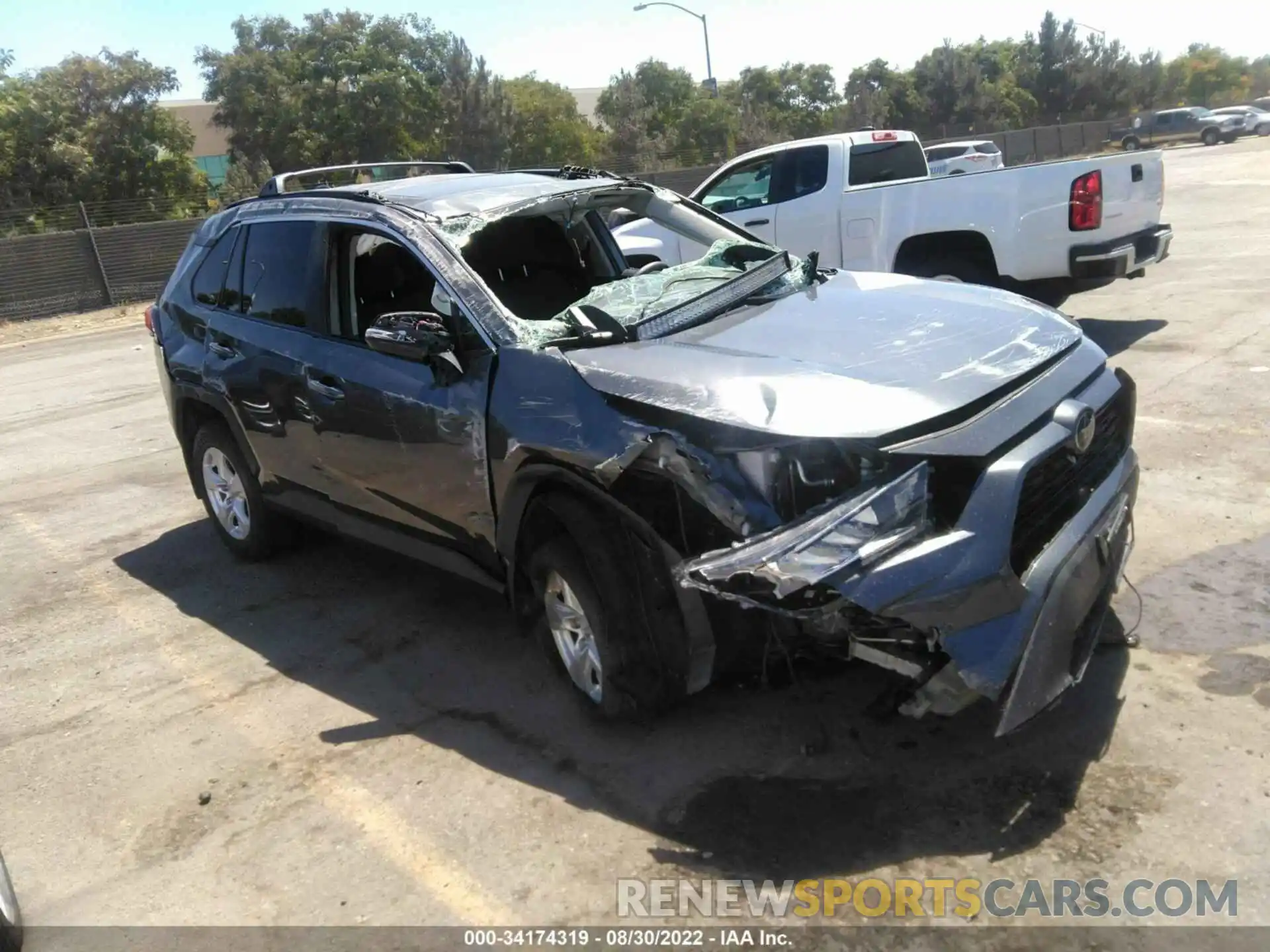 1 Photograph of a damaged car 2T3W1RFV5MC095530 TOYOTA RAV4 2021