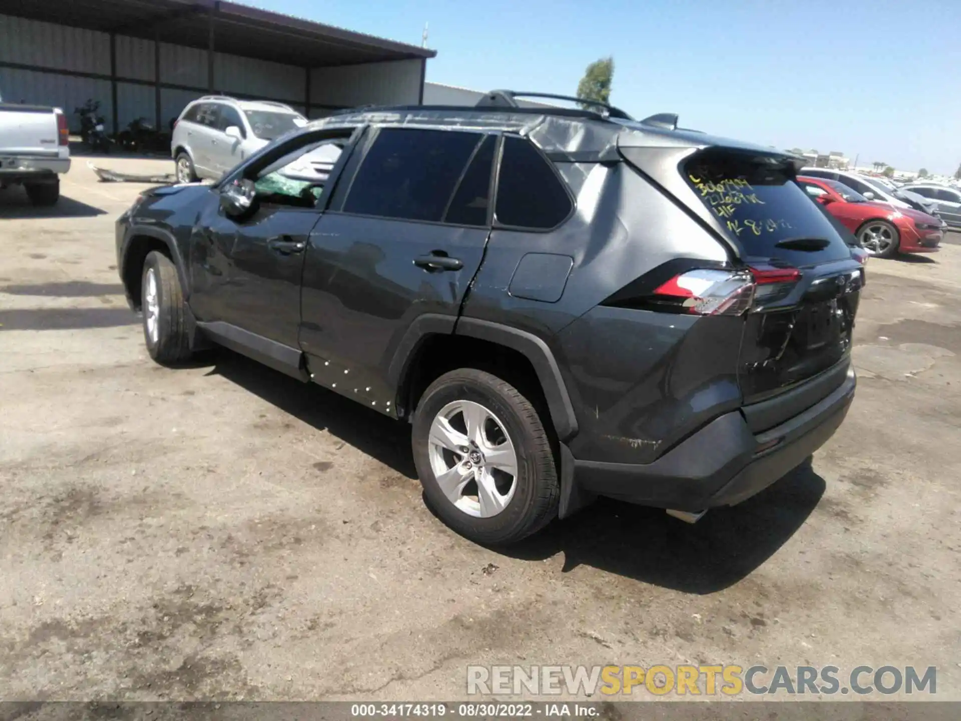 3 Photograph of a damaged car 2T3W1RFV5MC095530 TOYOTA RAV4 2021