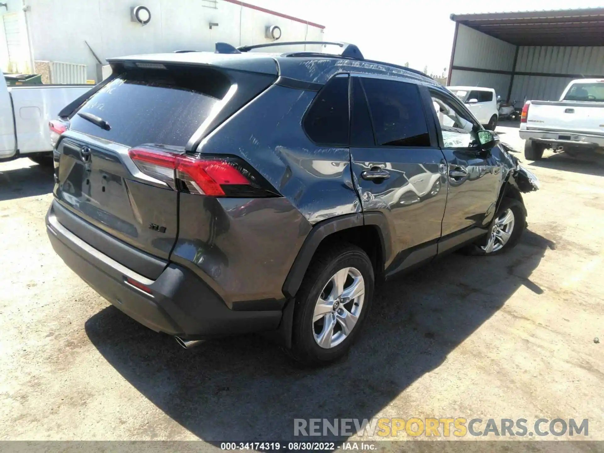 4 Photograph of a damaged car 2T3W1RFV5MC095530 TOYOTA RAV4 2021