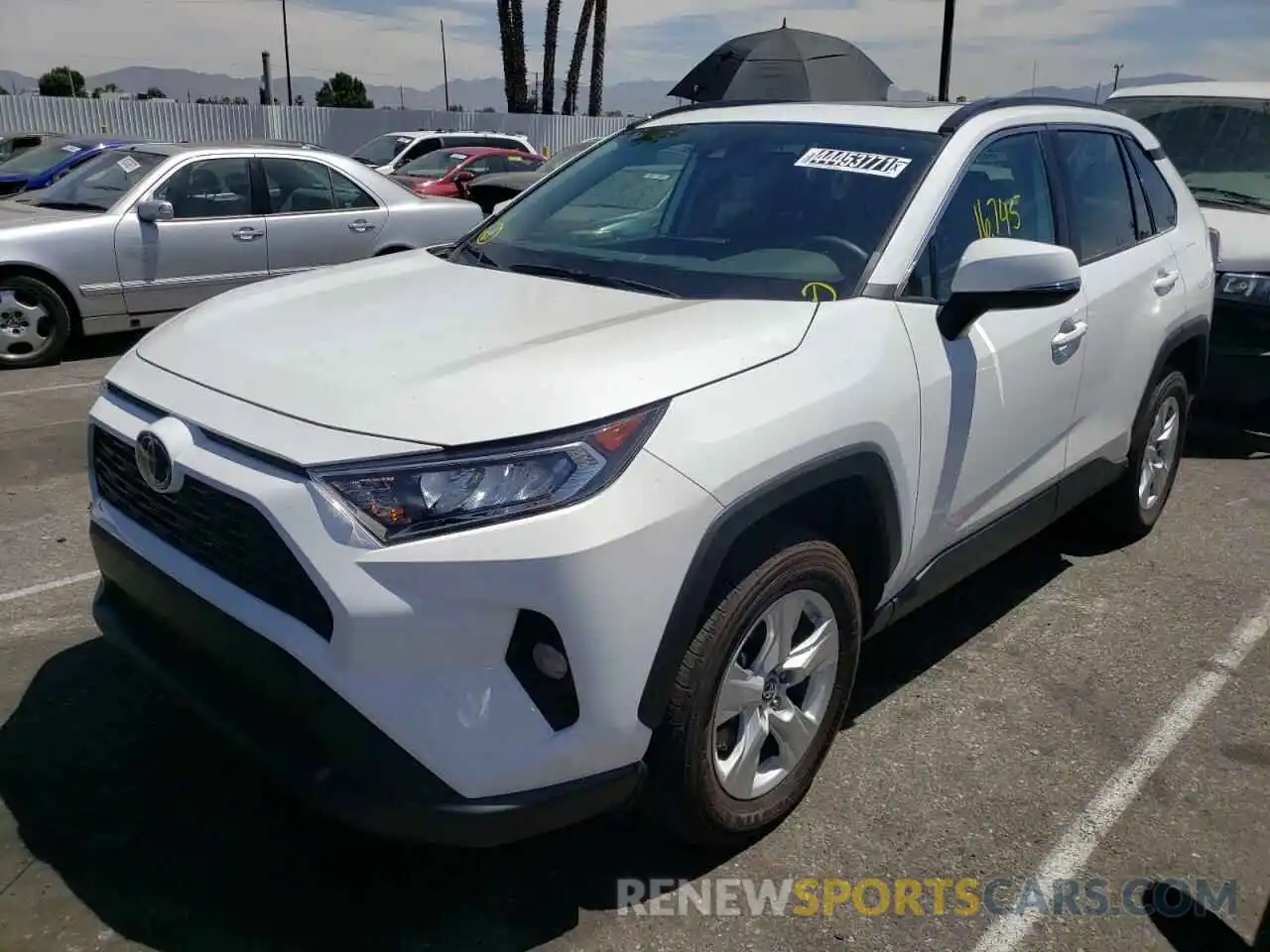 2 Photograph of a damaged car 2T3W1RFV5MC096905 TOYOTA RAV4 2021