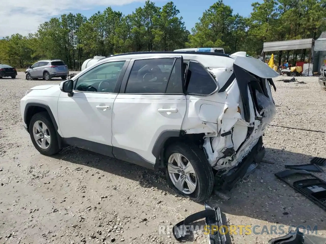 2 Photograph of a damaged car 2T3W1RFV5MC097259 TOYOTA RAV4 2021