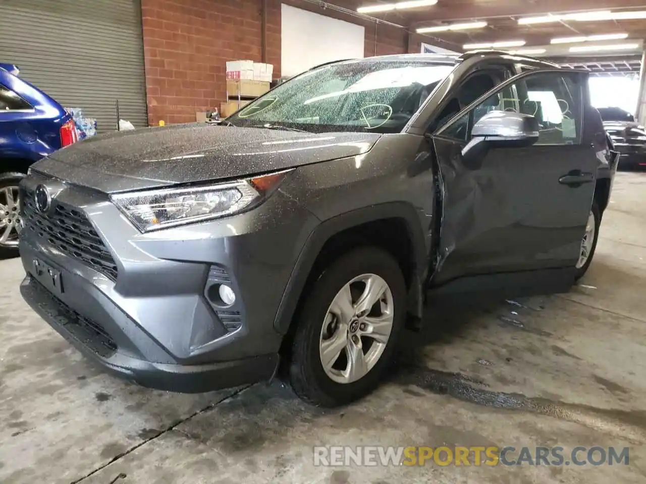 2 Photograph of a damaged car 2T3W1RFV5MC097973 TOYOTA RAV4 2021