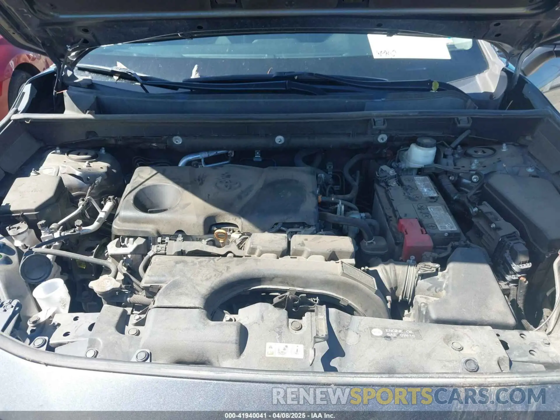 10 Photograph of a damaged car 2T3W1RFV5MC098184 TOYOTA RAV4 2021