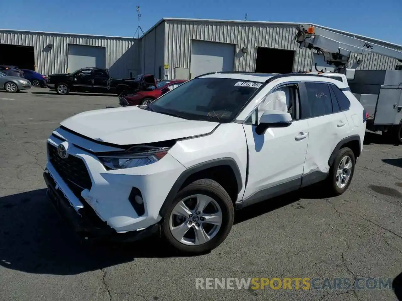 2 Photograph of a damaged car 2T3W1RFV5MC099335 TOYOTA RAV4 2021