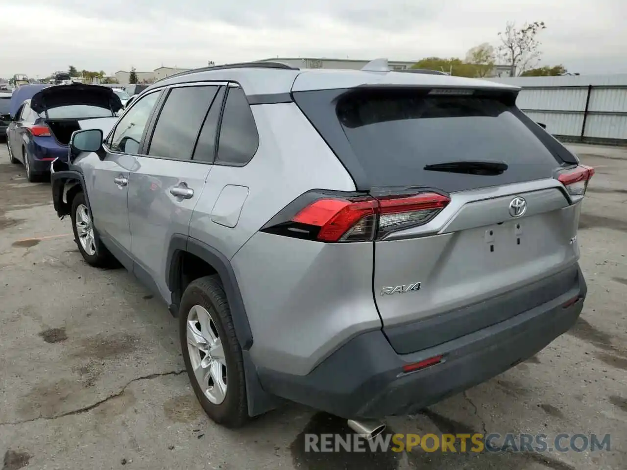 2 Photograph of a damaged car 2T3W1RFV5MC102461 TOYOTA RAV4 2021