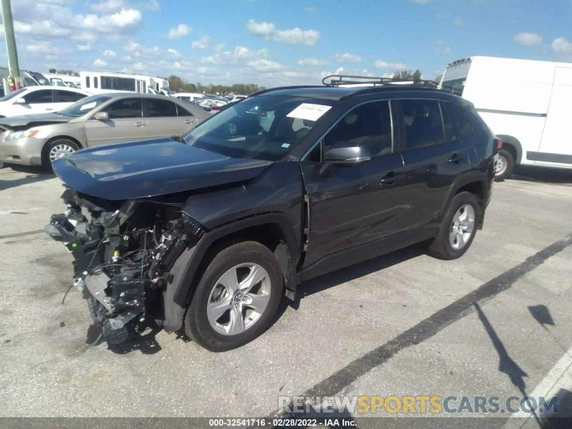 2 Photograph of a damaged car 2T3W1RFV5MC108289 TOYOTA RAV4 2021