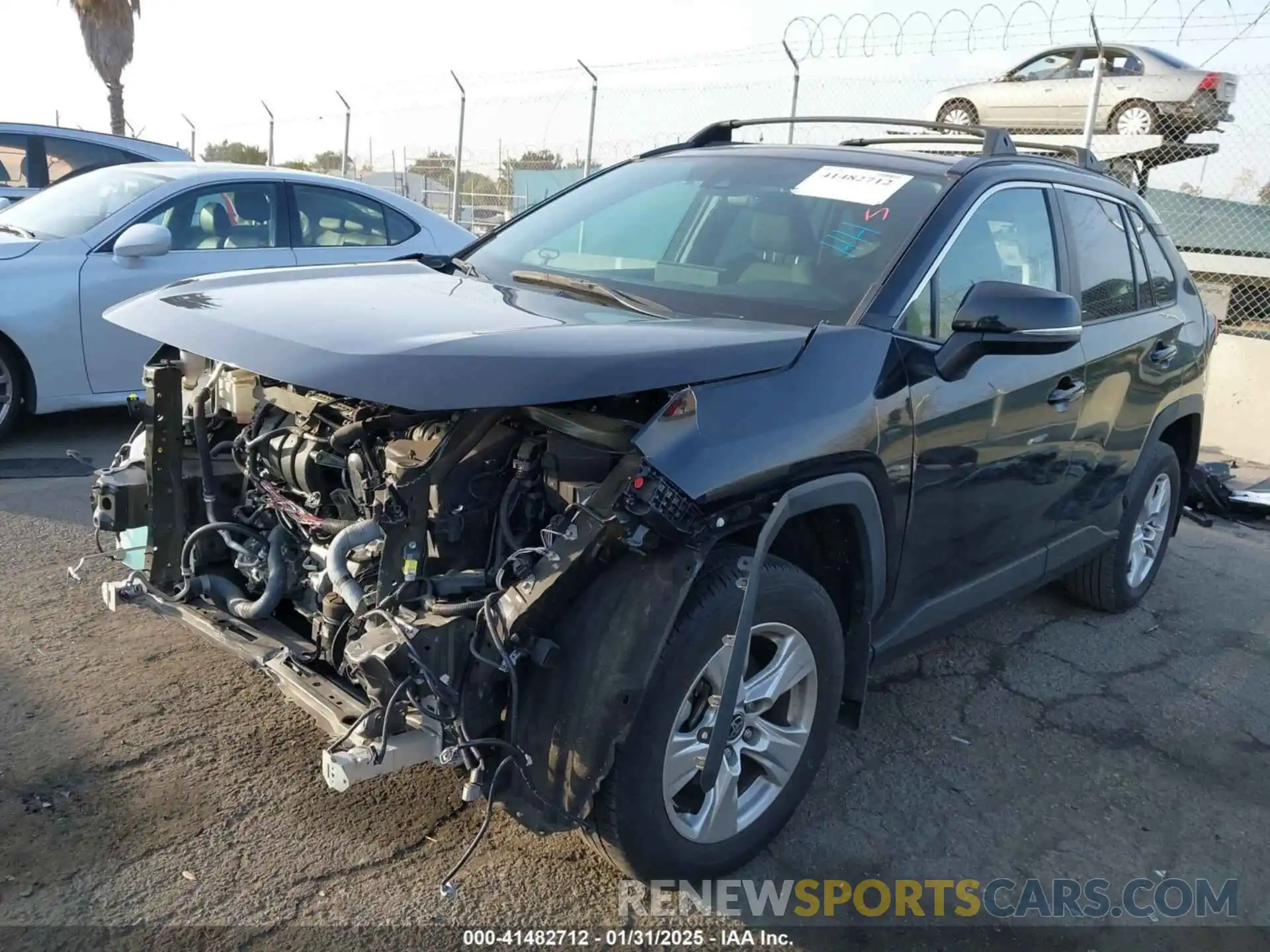 2 Photograph of a damaged car 2T3W1RFV5MC115002 TOYOTA RAV4 2021