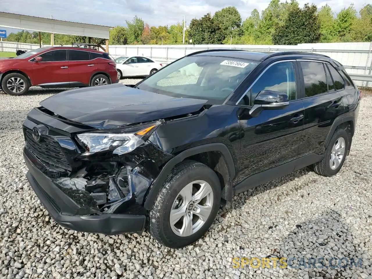 1 Photograph of a damaged car 2T3W1RFV5MC117106 TOYOTA RAV4 2021