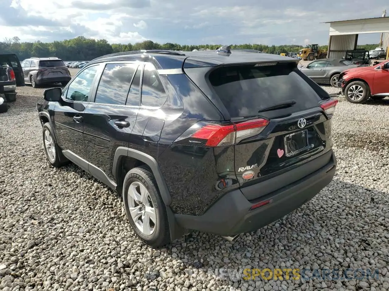 2 Photograph of a damaged car 2T3W1RFV5MC117106 TOYOTA RAV4 2021