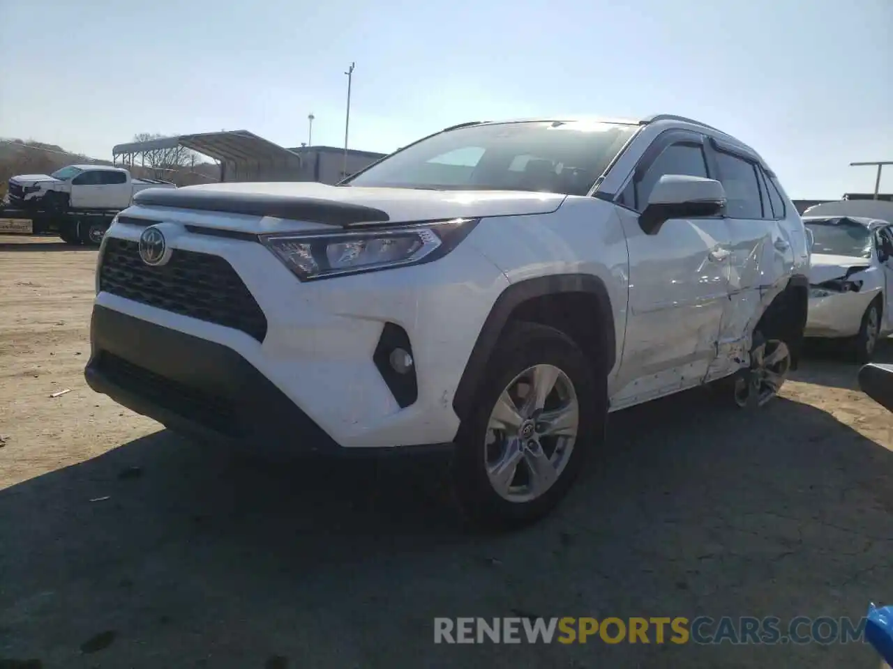 2 Photograph of a damaged car 2T3W1RFV5MC124816 TOYOTA RAV4 2021