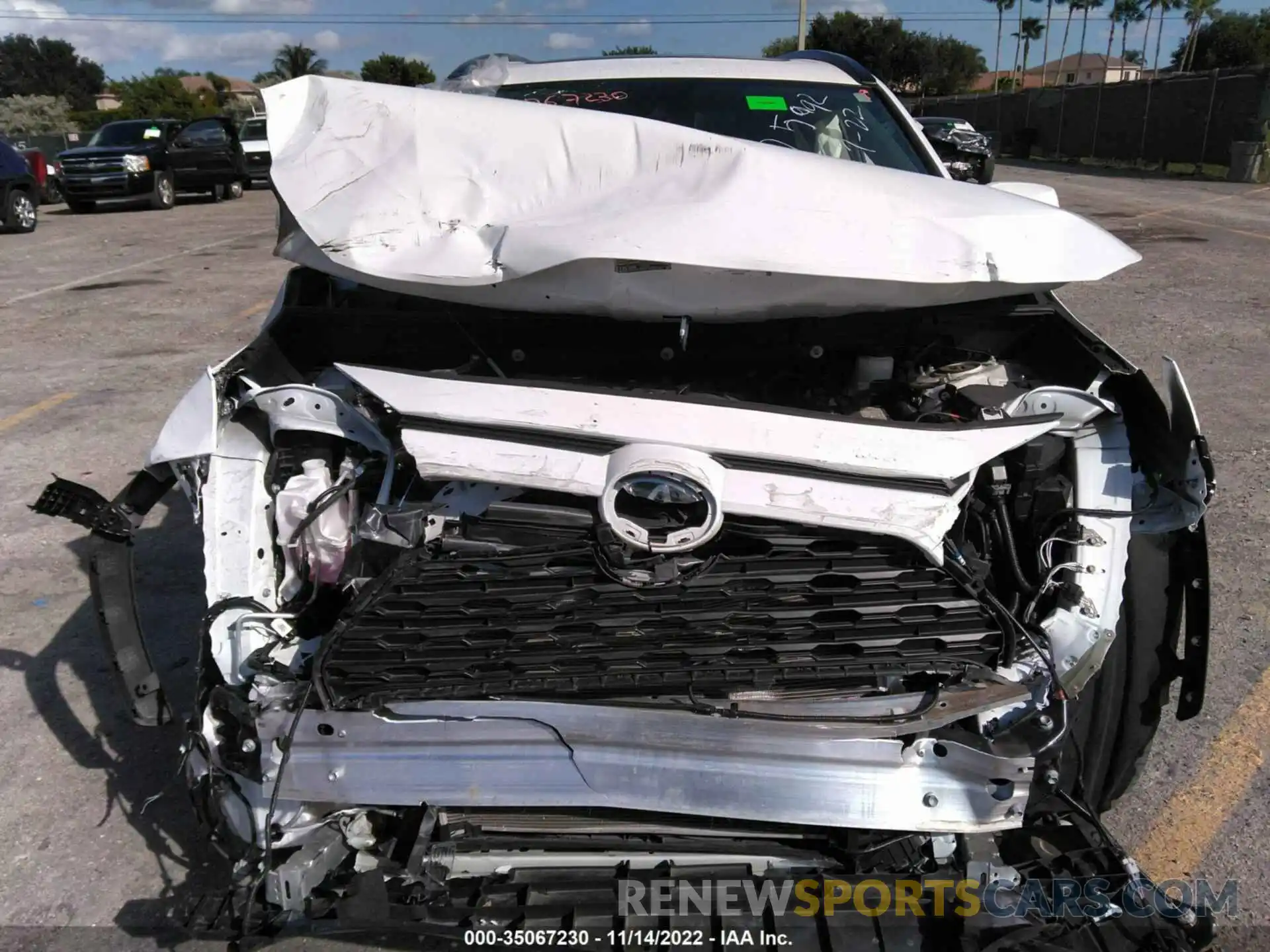 6 Photograph of a damaged car 2T3W1RFV5MC125092 TOYOTA RAV4 2021