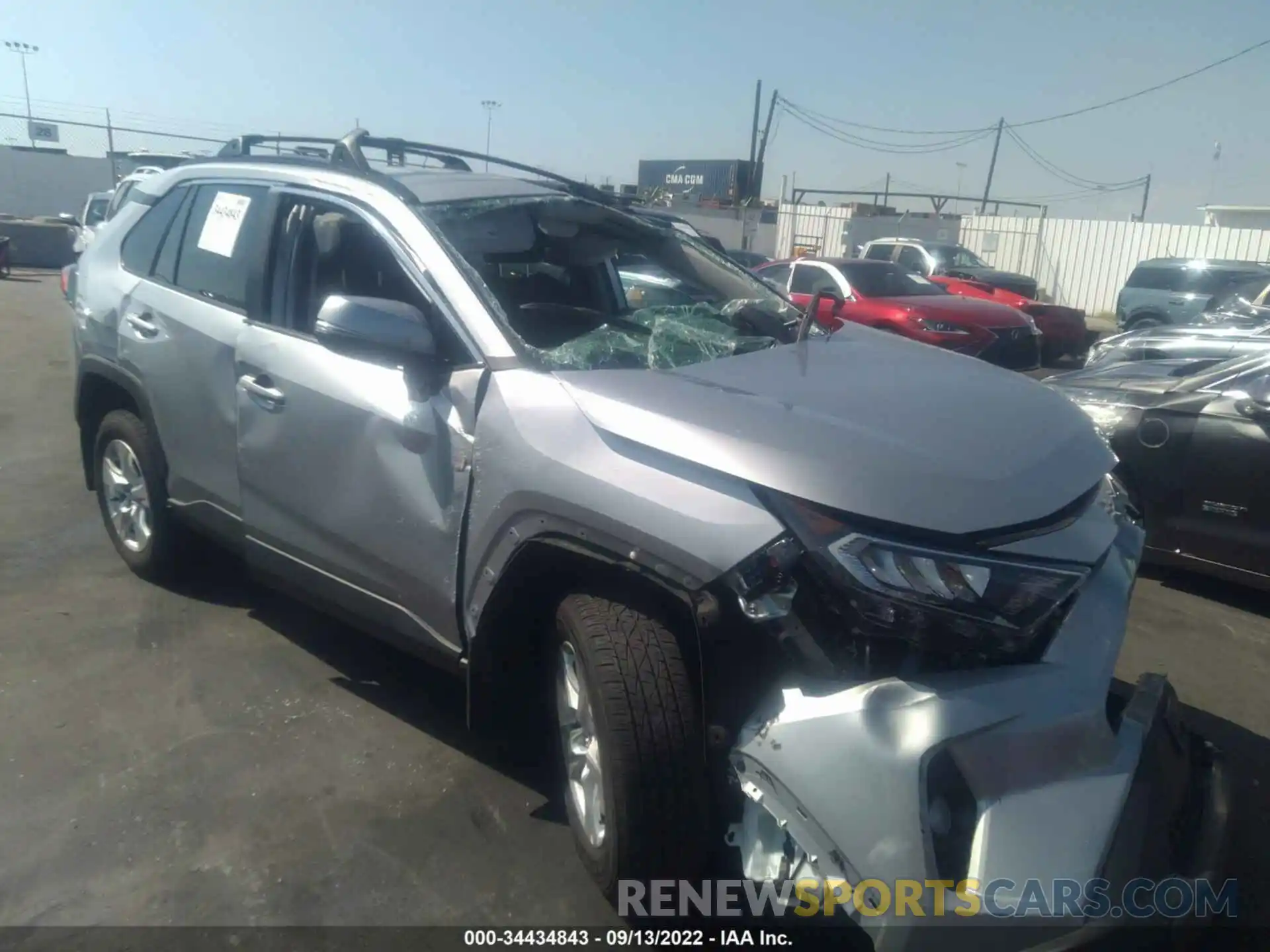 6 Photograph of a damaged car 2T3W1RFV5MC134603 TOYOTA RAV4 2021