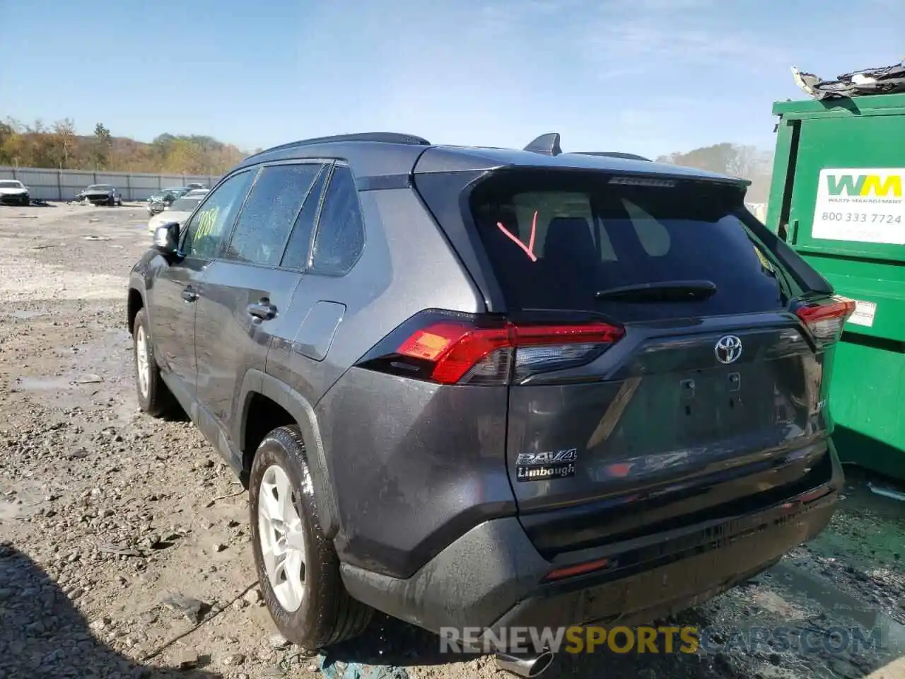 3 Photograph of a damaged car 2T3W1RFV5MC136335 TOYOTA RAV4 2021