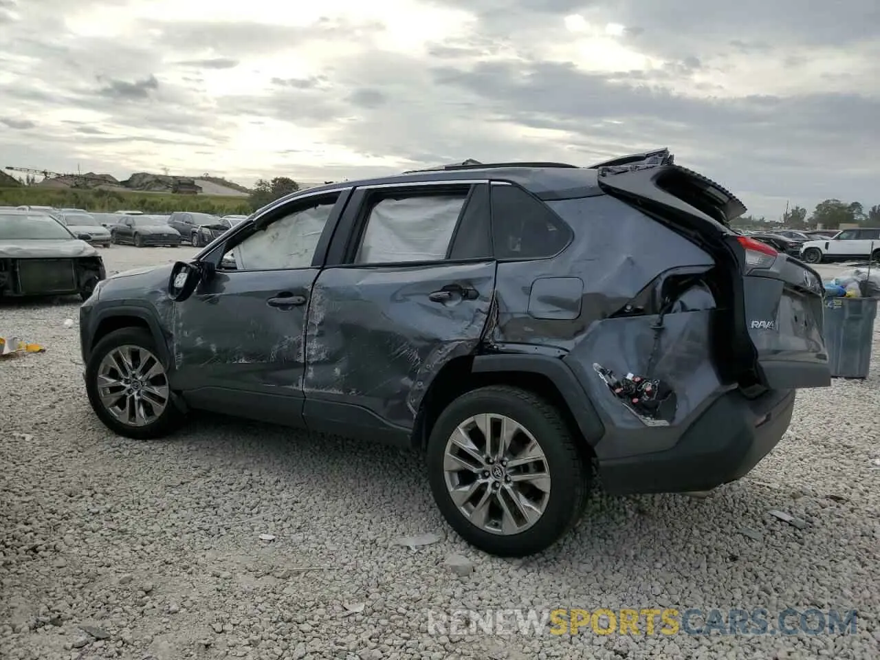 2 Photograph of a damaged car 2T3W1RFV5MC138540 TOYOTA RAV4 2021