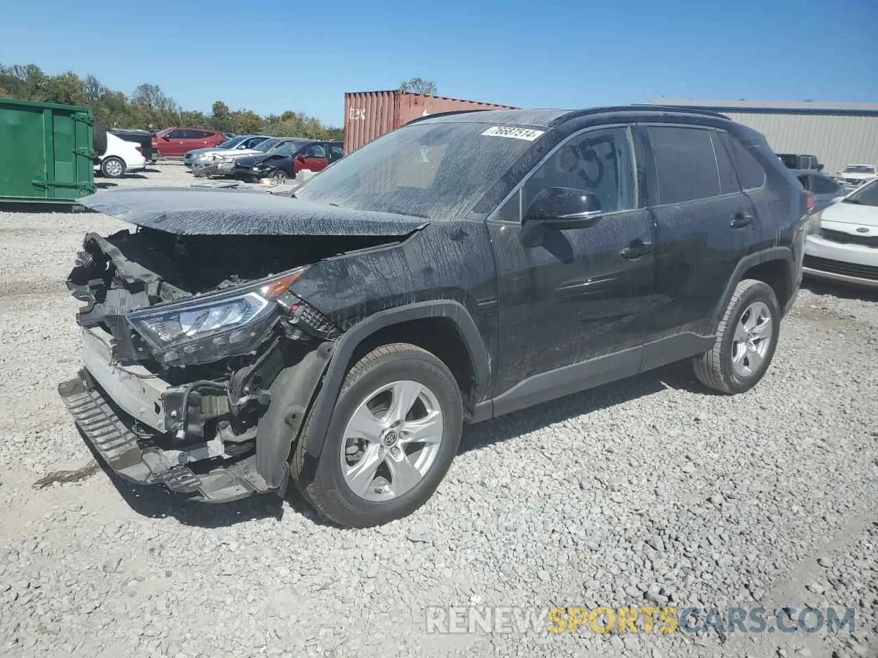 1 Photograph of a damaged car 2T3W1RFV5MC140000 TOYOTA RAV4 2021