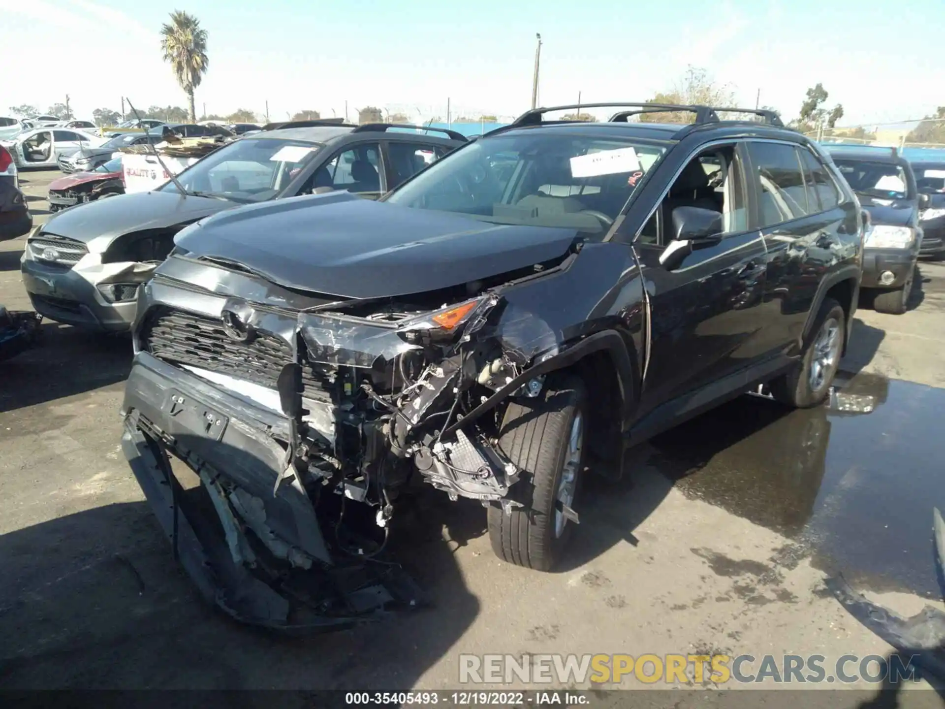 2 Photograph of a damaged car 2T3W1RFV5MC147559 TOYOTA RAV4 2021