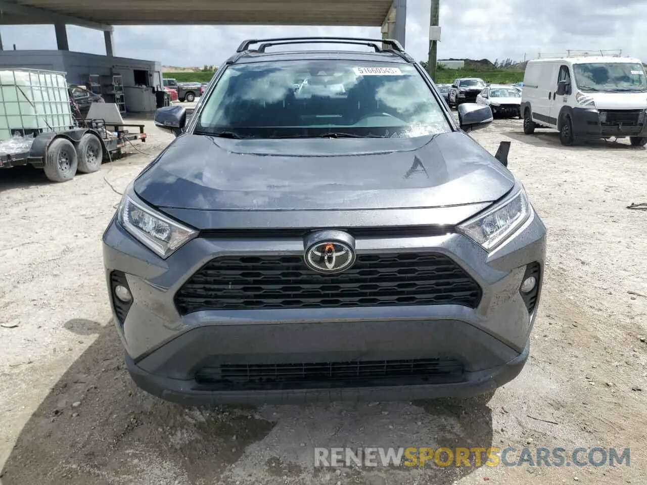 5 Photograph of a damaged car 2T3W1RFV5MC151899 TOYOTA RAV4 2021