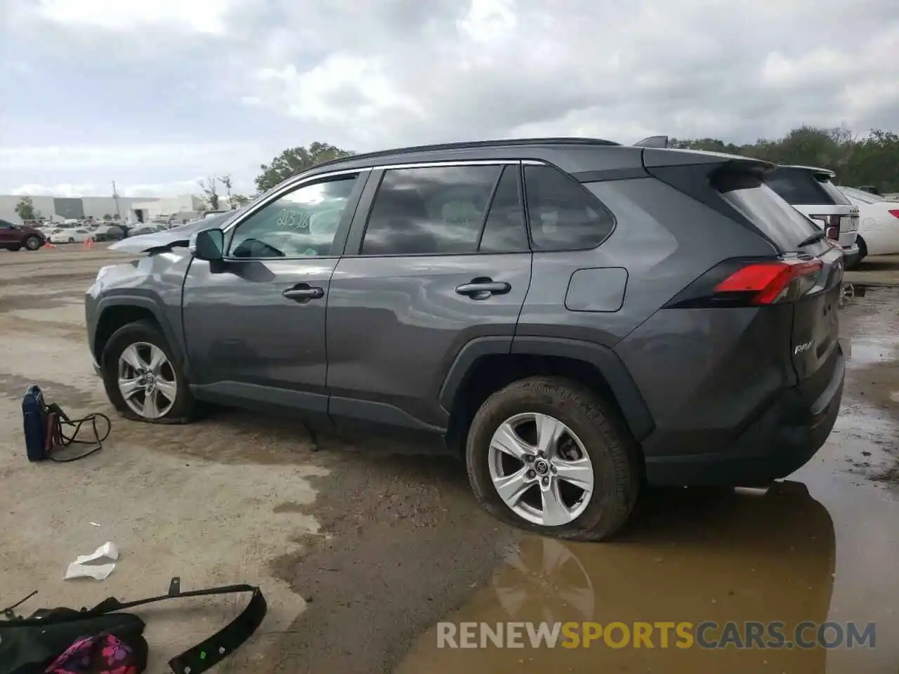 2 Photograph of a damaged car 2T3W1RFV5MC156536 TOYOTA RAV4 2021