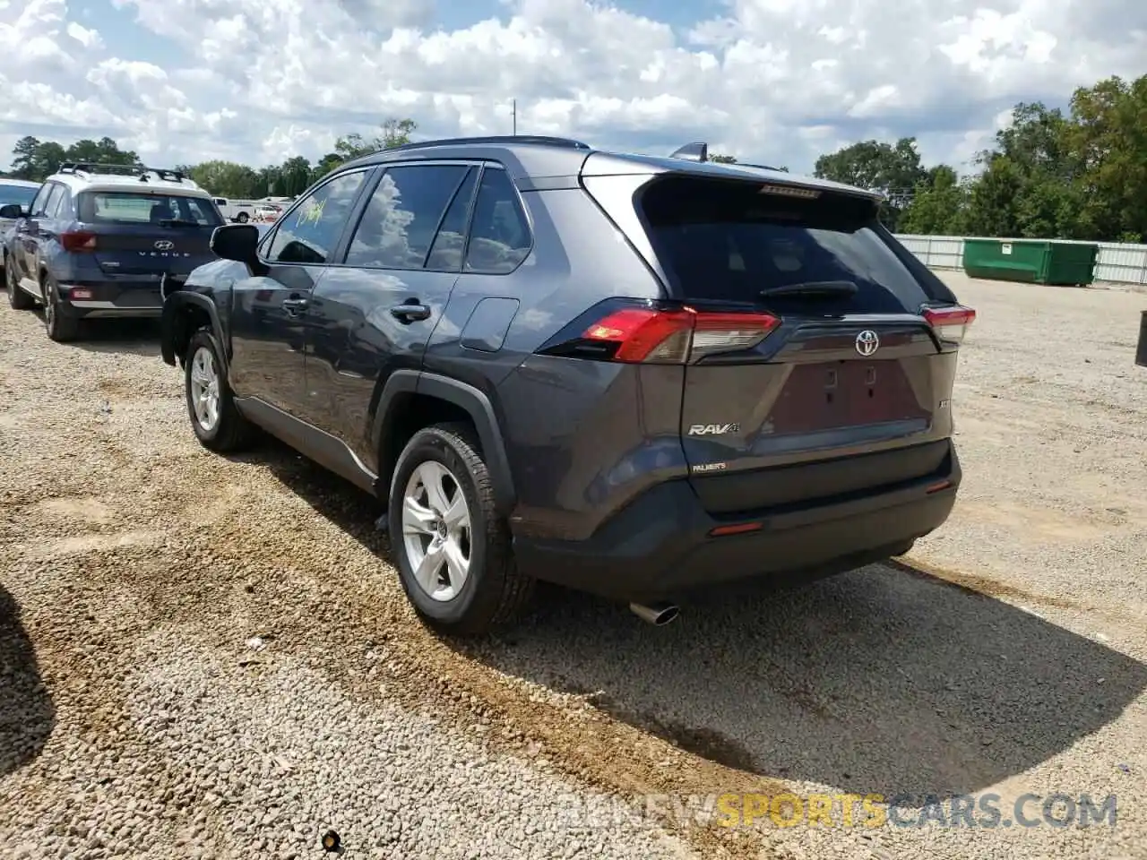 3 Photograph of a damaged car 2T3W1RFV5MC157881 TOYOTA RAV4 2021