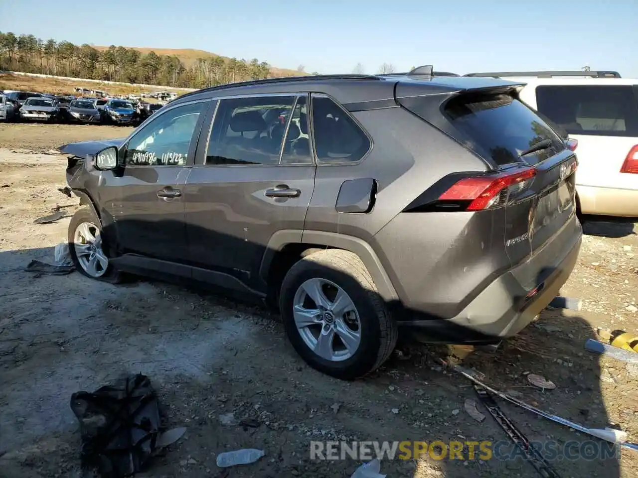 2 Photograph of a damaged car 2T3W1RFV5MW105293 TOYOTA RAV4 2021